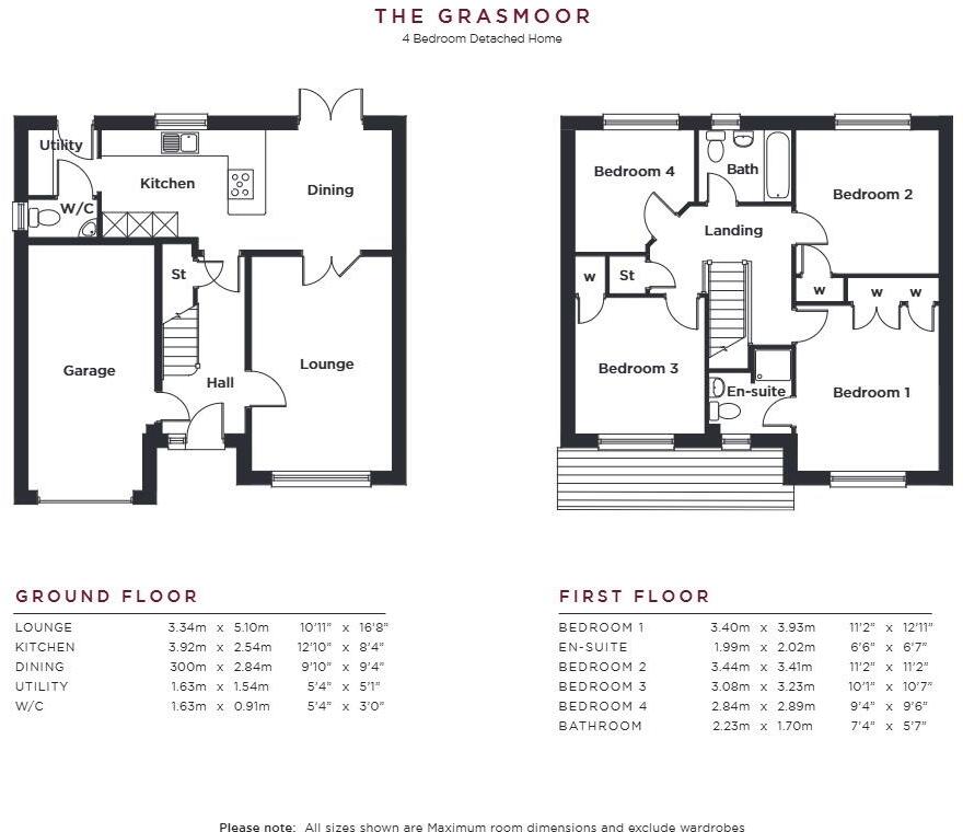 Church Meadows, Barrowford floorplan