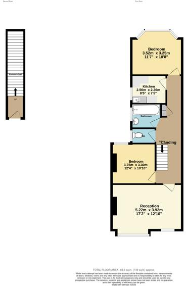 Devonshire Road, Palmers Green, N13 floorplan