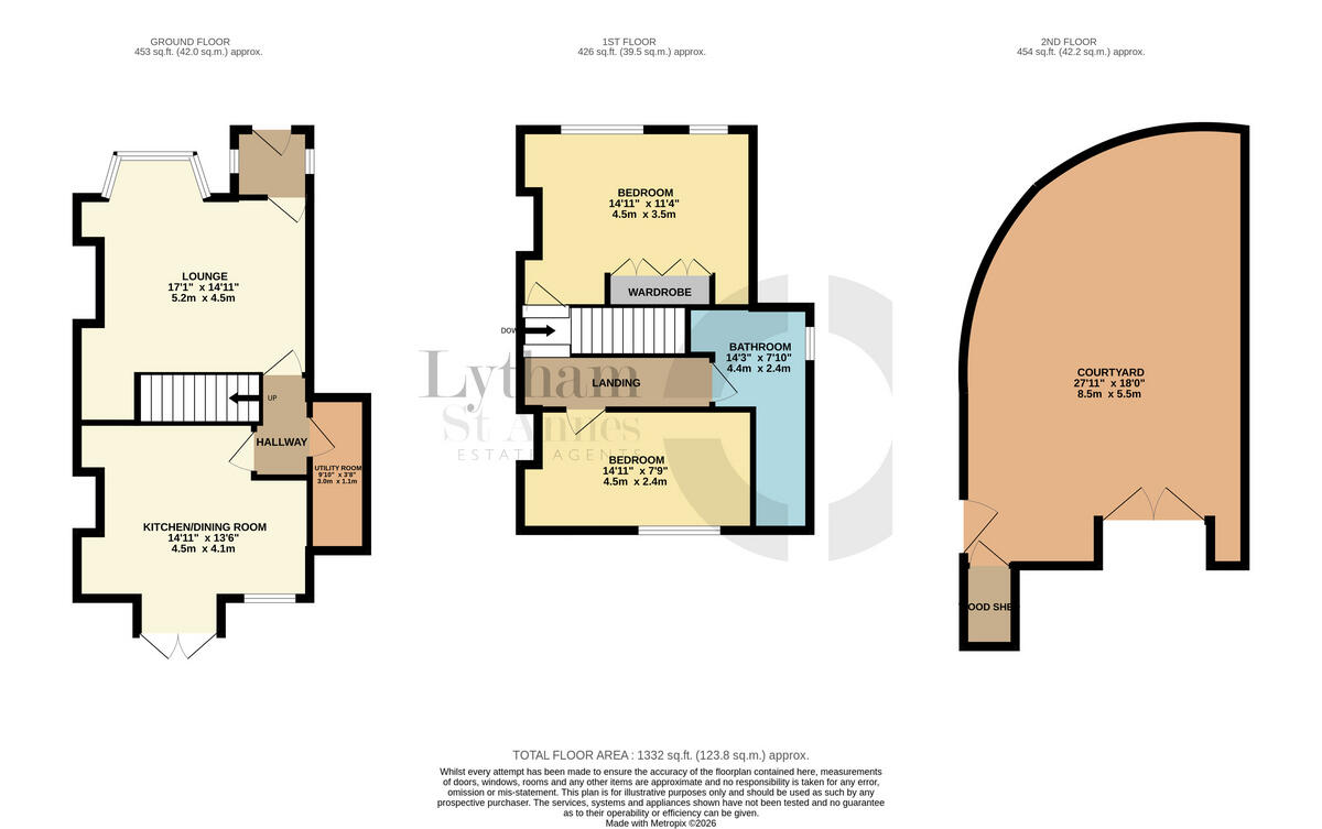 49, Ribby Road, Wrea Green, PR4 floorplan