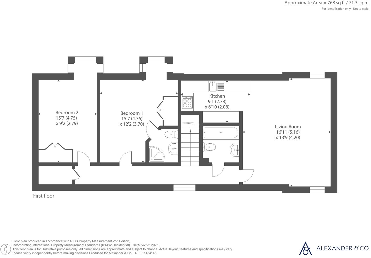 High Street, Brackley, Northamptonshire floorplan