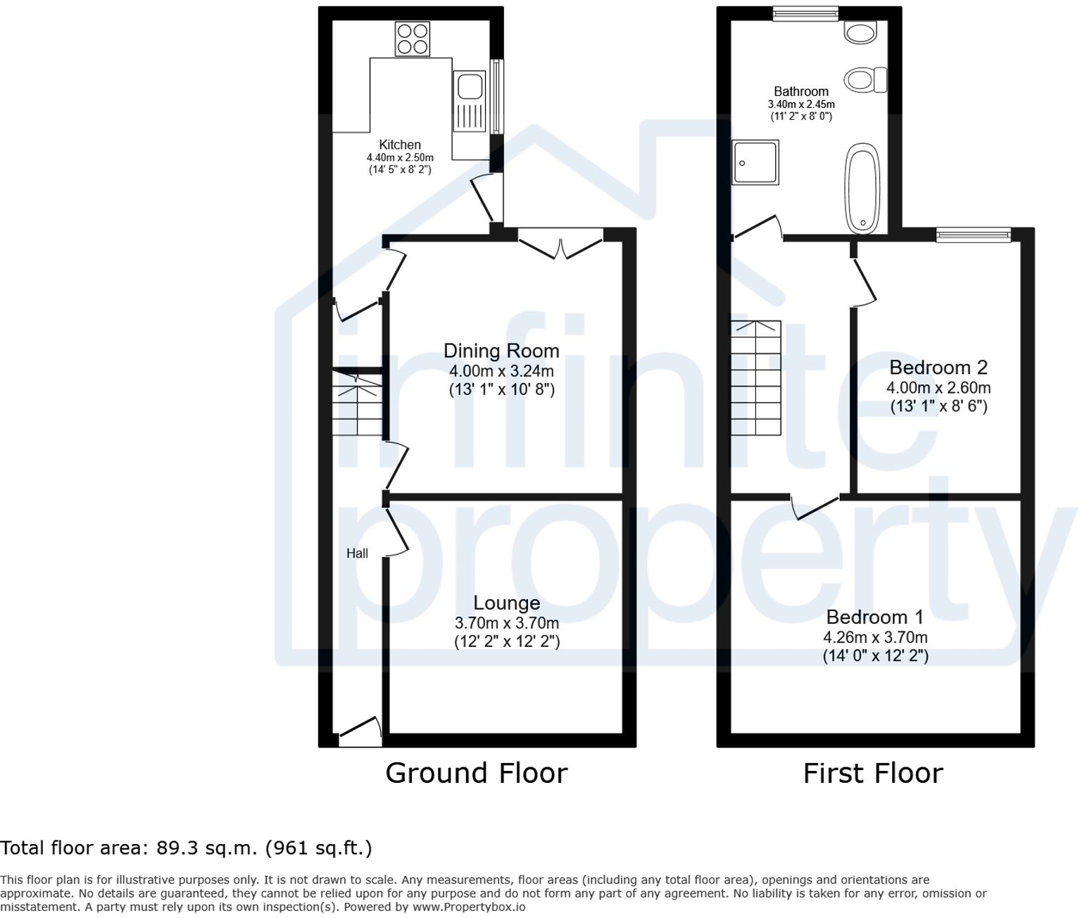 Roome Street, Warrington, WA2 floorplan