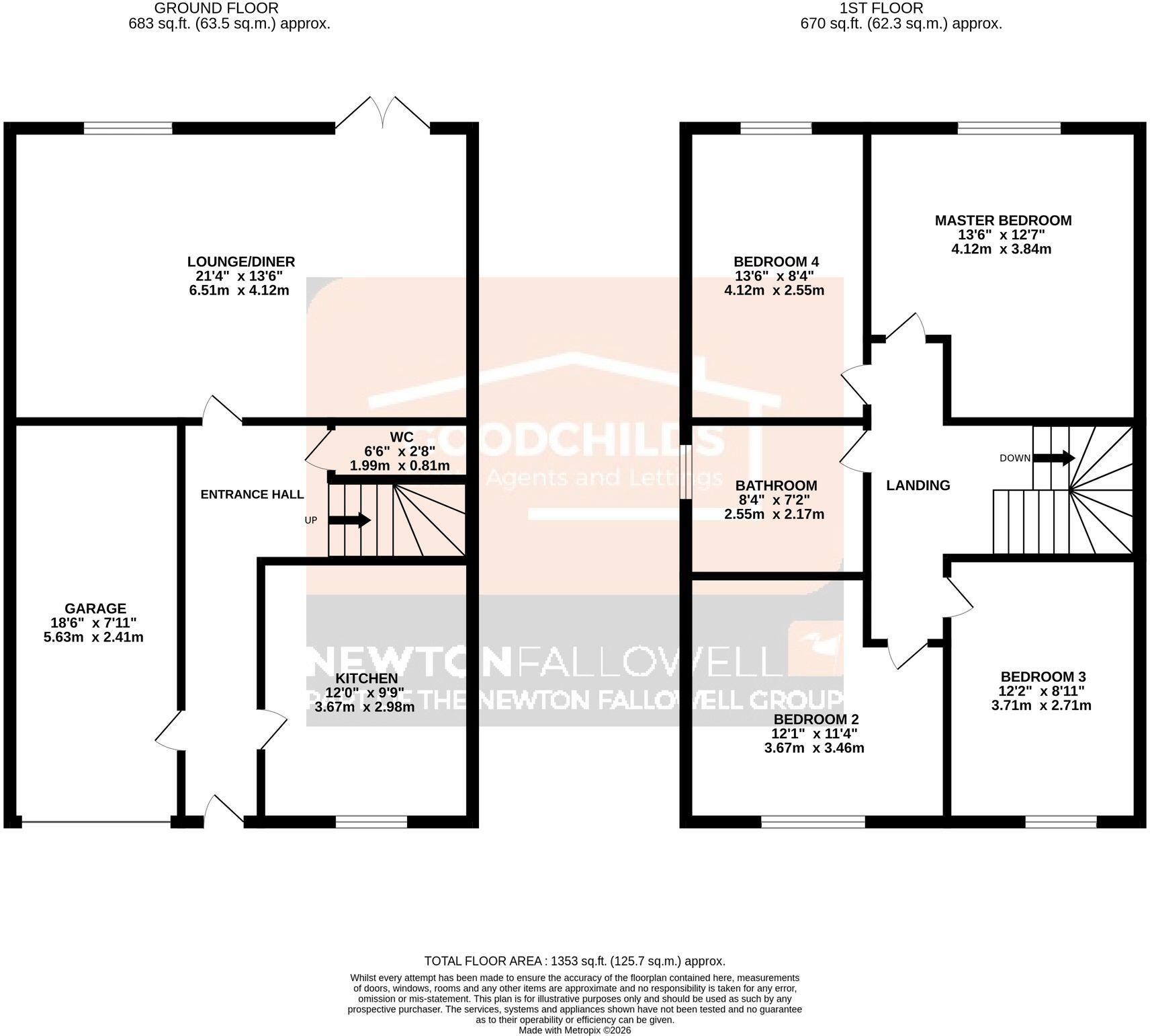 Somerset Road, Hanley floorplan