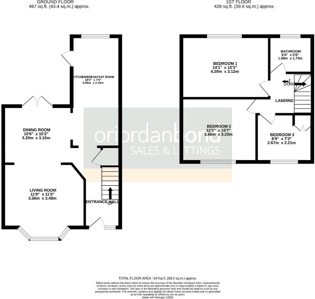 Eastfield Road, Far Cotton, Northampton NN4 floorplan
