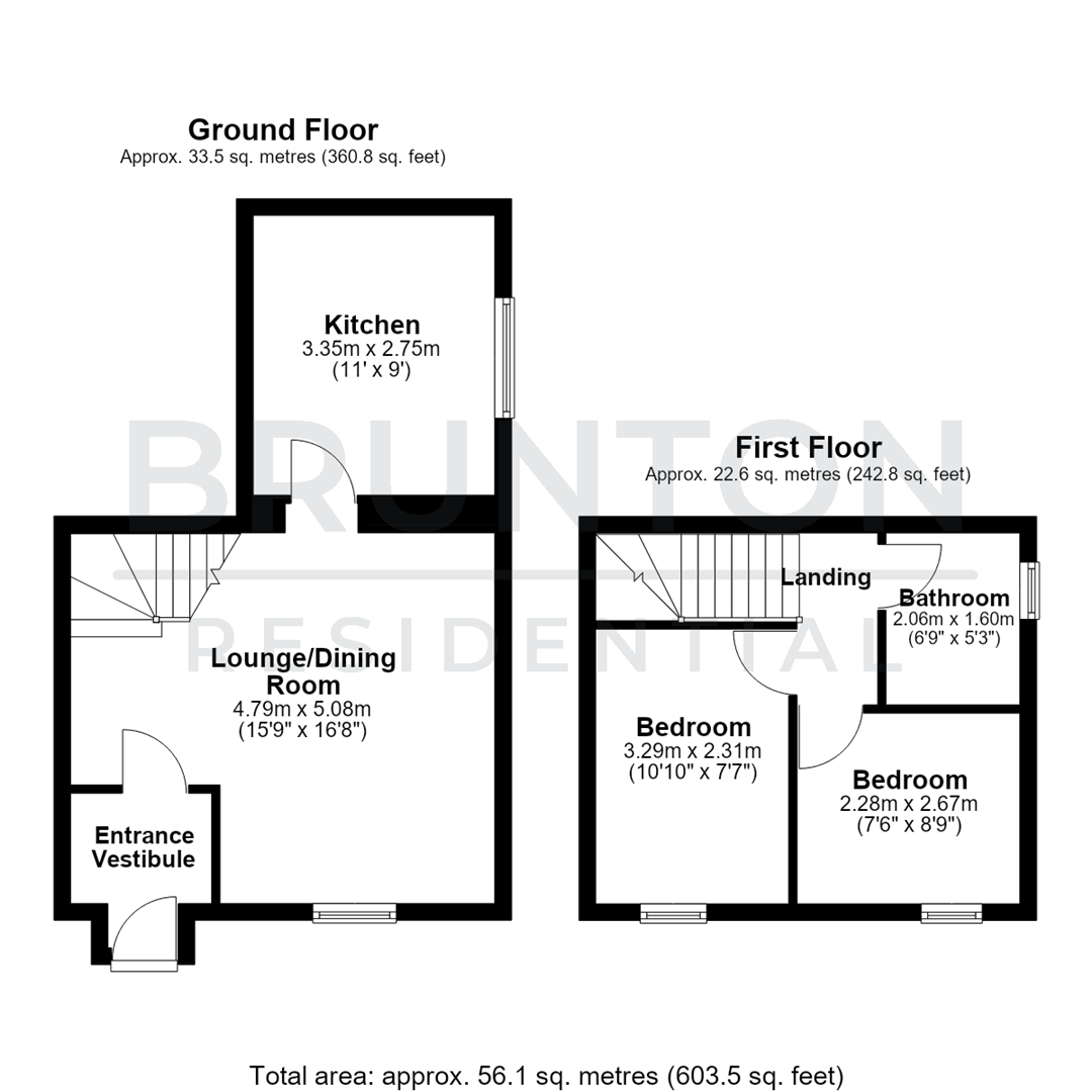 Wentworth Park, Alston, CA9 floorplan