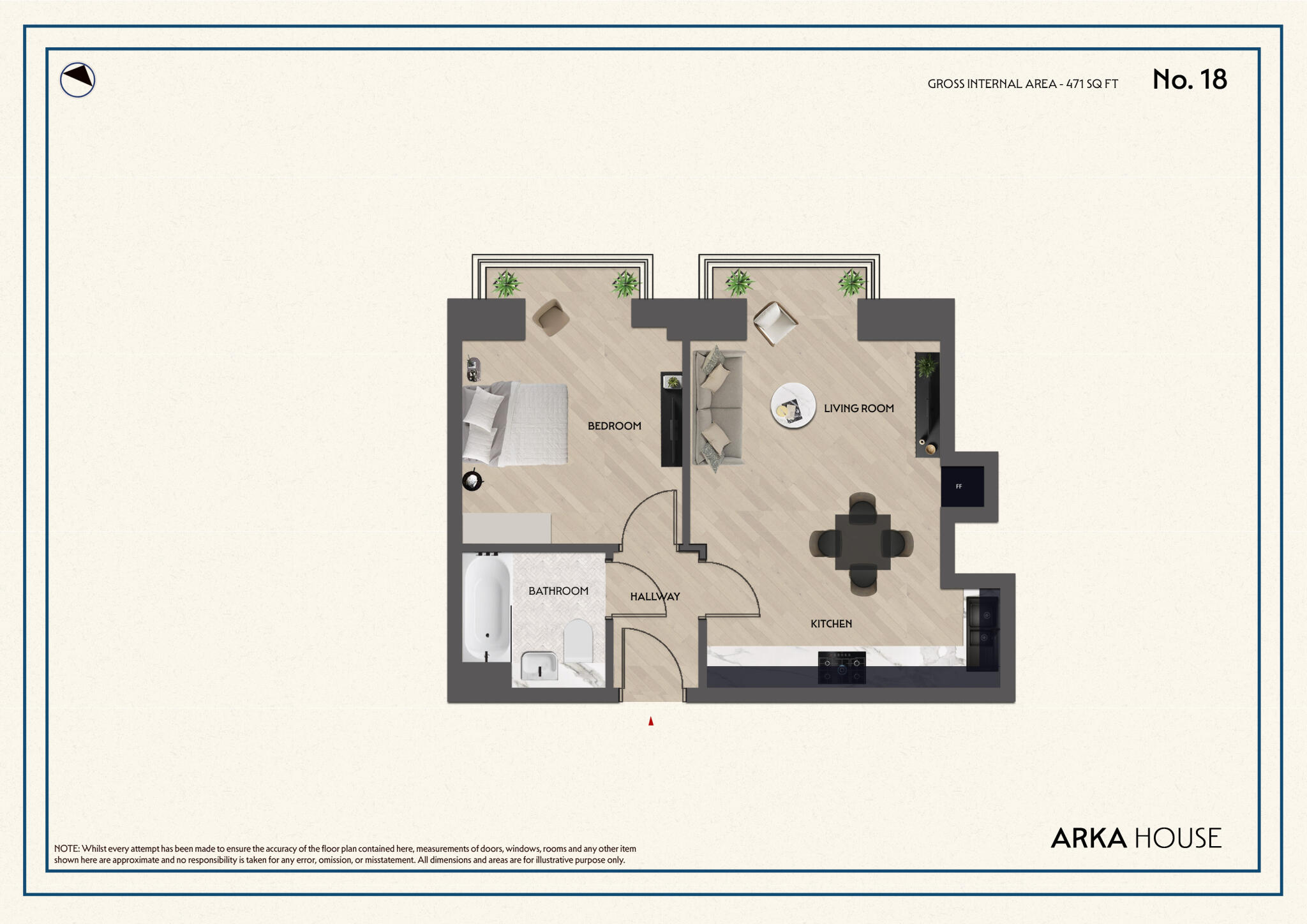 1238 High Road, Whetstone, Barnet, London floorplan