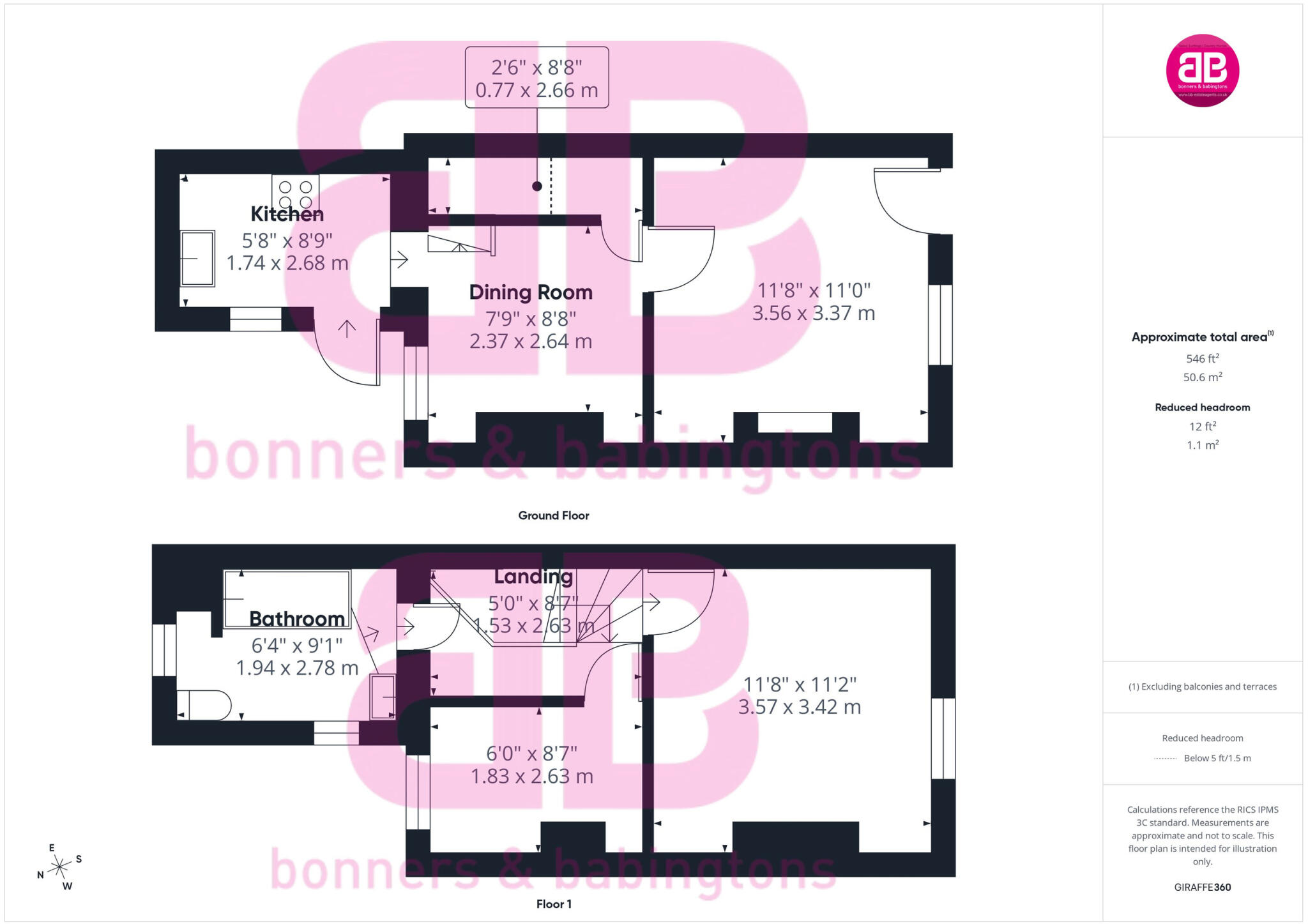 Bridge Terrace, Thame, Oxfordshire floorplan