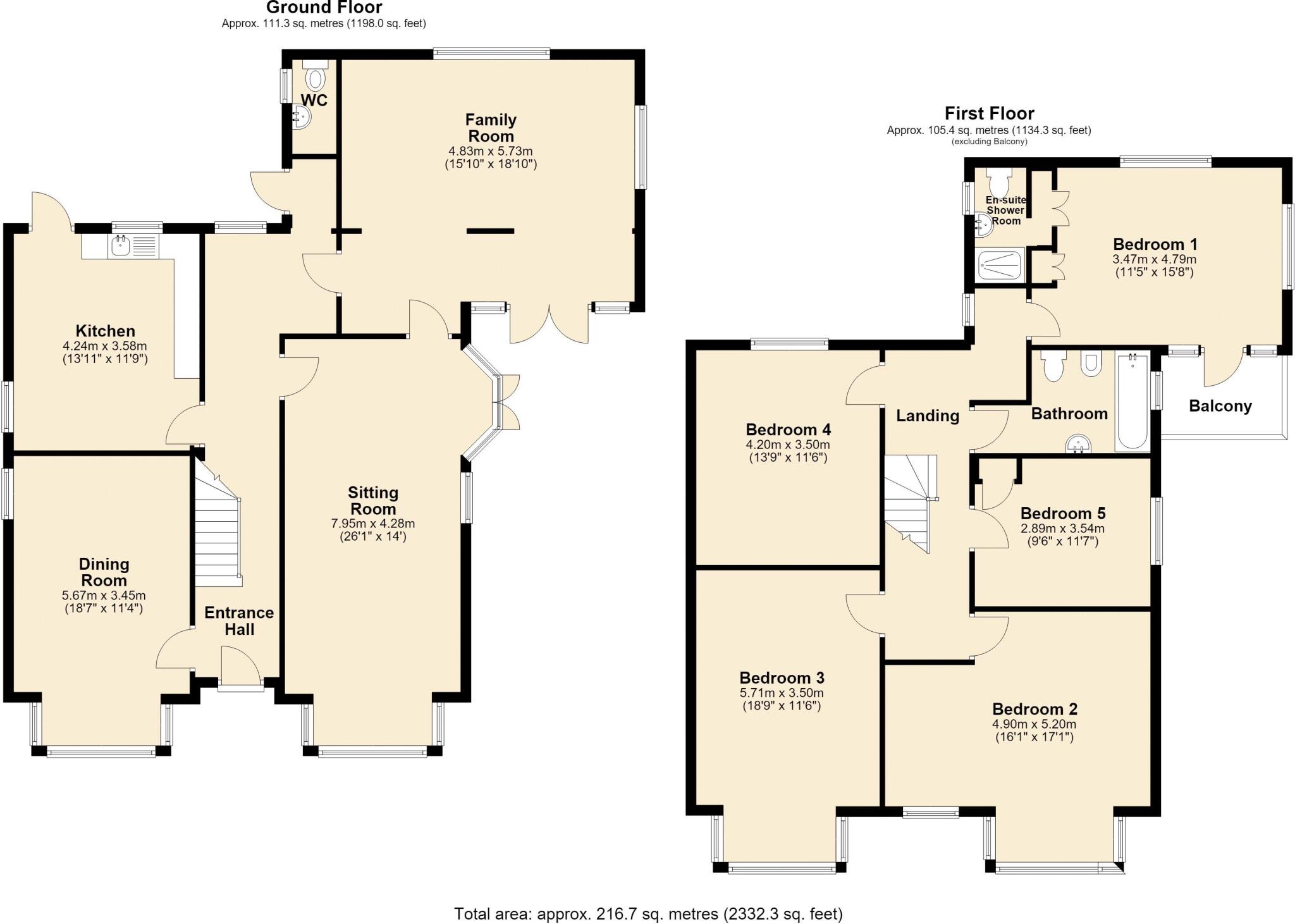 Oakleigh Road, Hatch End floorplan