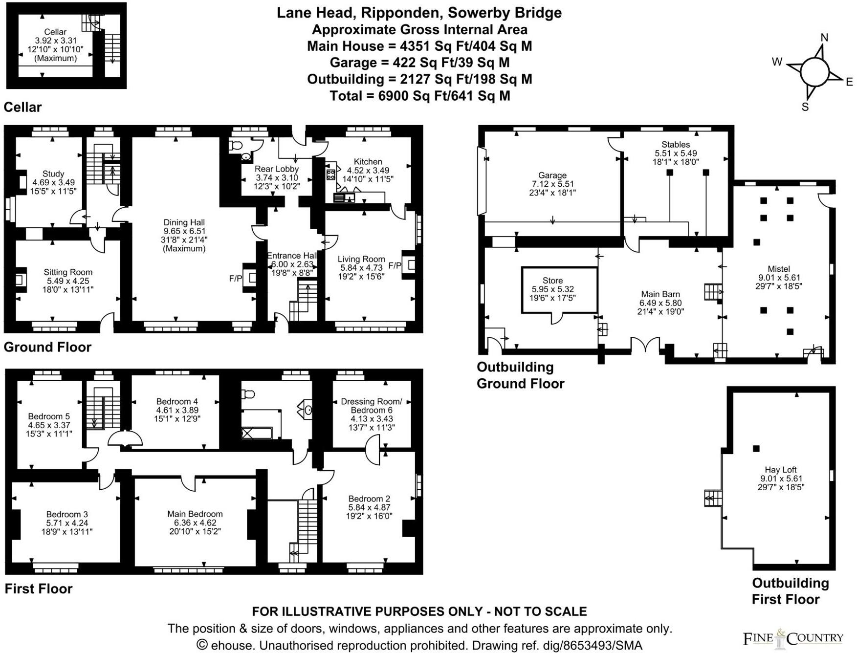 Lane Head, Ripponden, HX6 floorplan