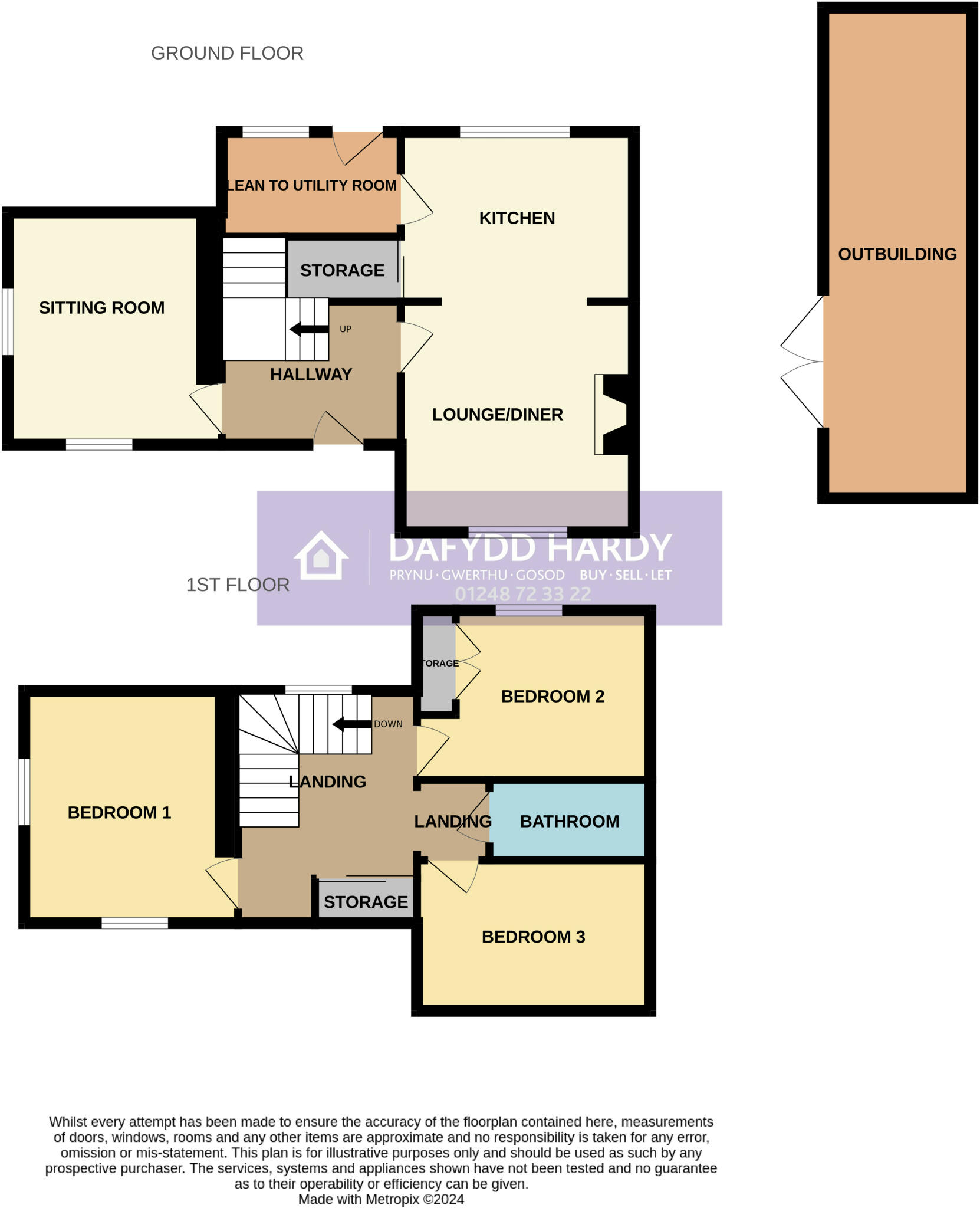 Talwrn, Llangefni, Isle of Anglesey, LL77 floorplan