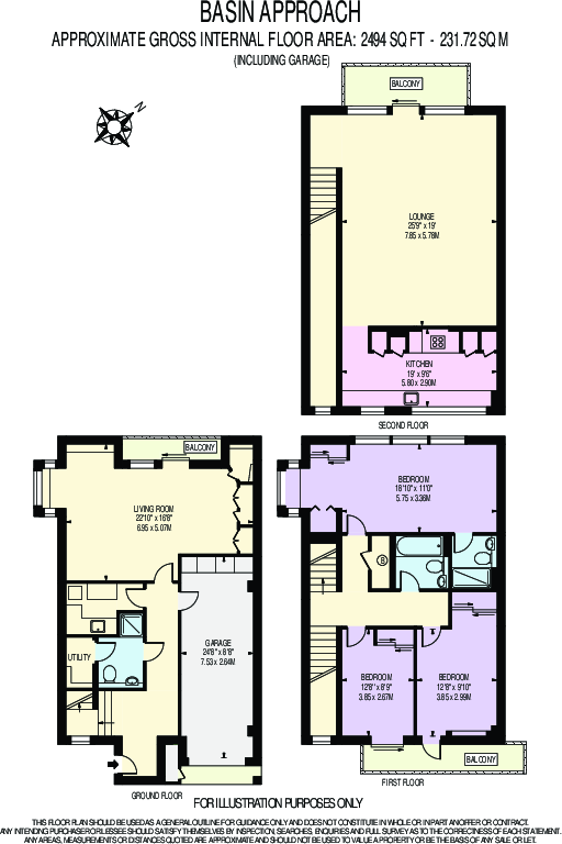 Basin Approach, Limehouse, London, E14 floorplan