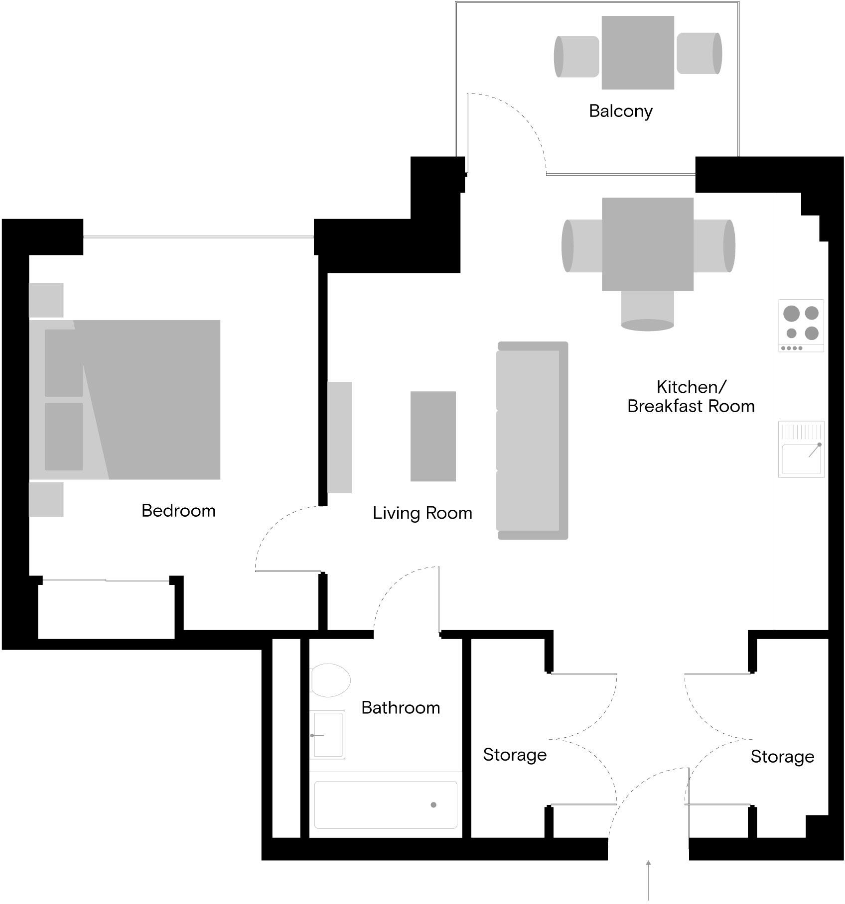 Sessile Apartments, Ashley Road, London, N17 9ZS floorplan