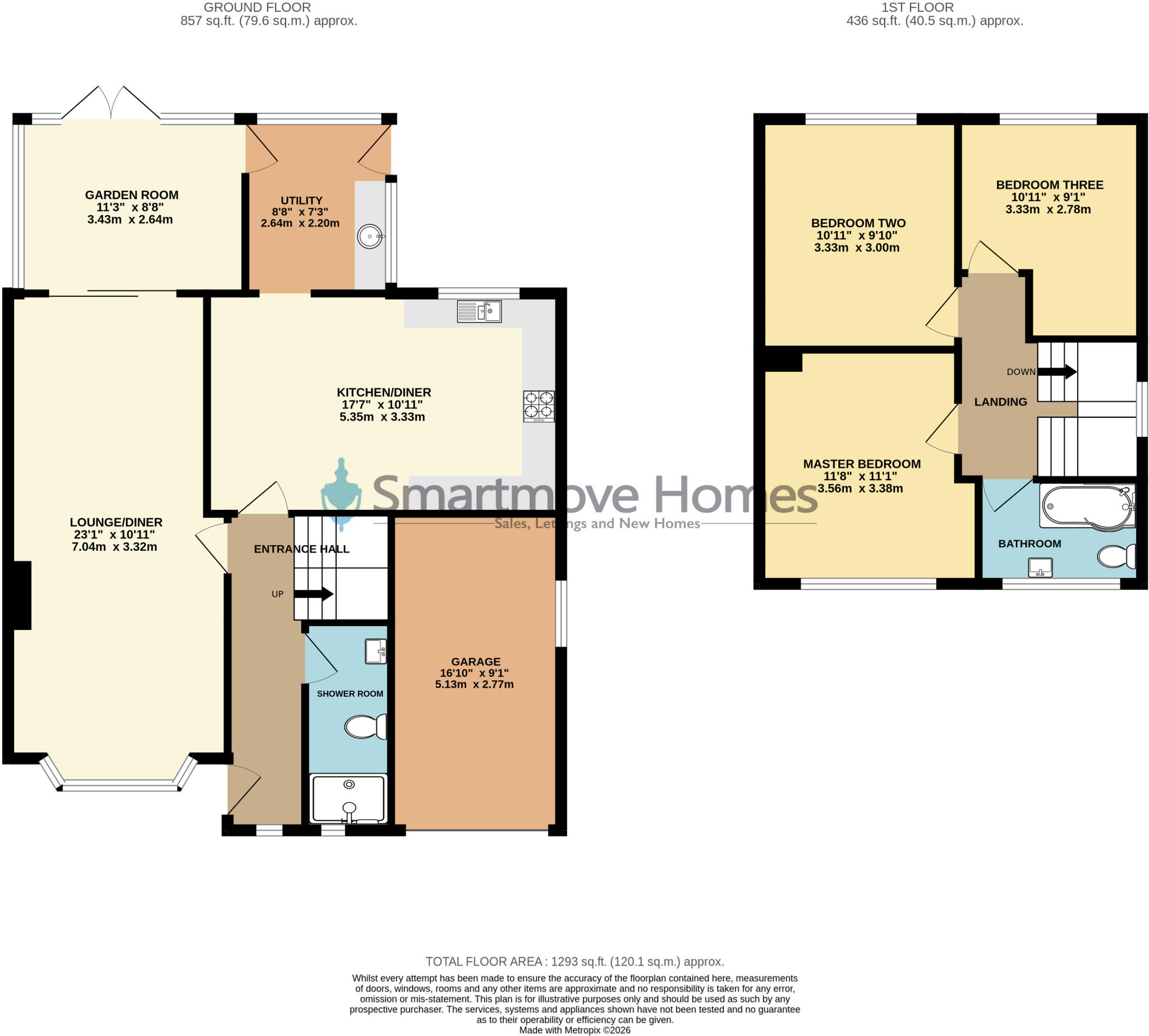 The Common, Crich floorplan