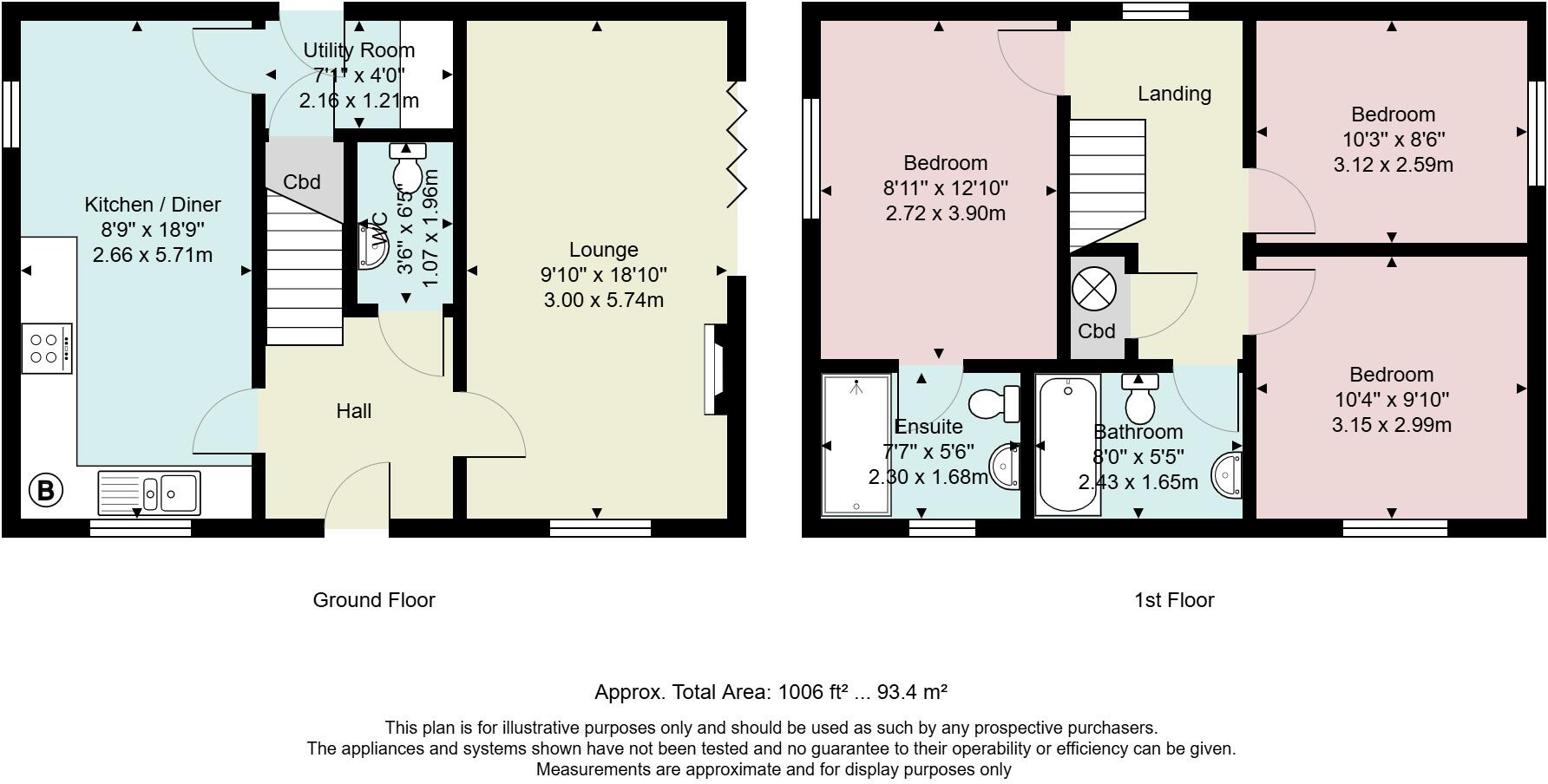 Hawthorn Way, Kendal, Cumbria, LA9 floorplan