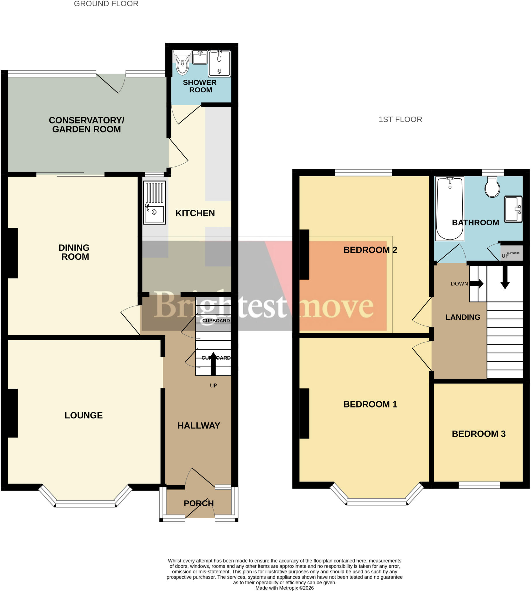 Southward, Weston-super-Mare floorplan