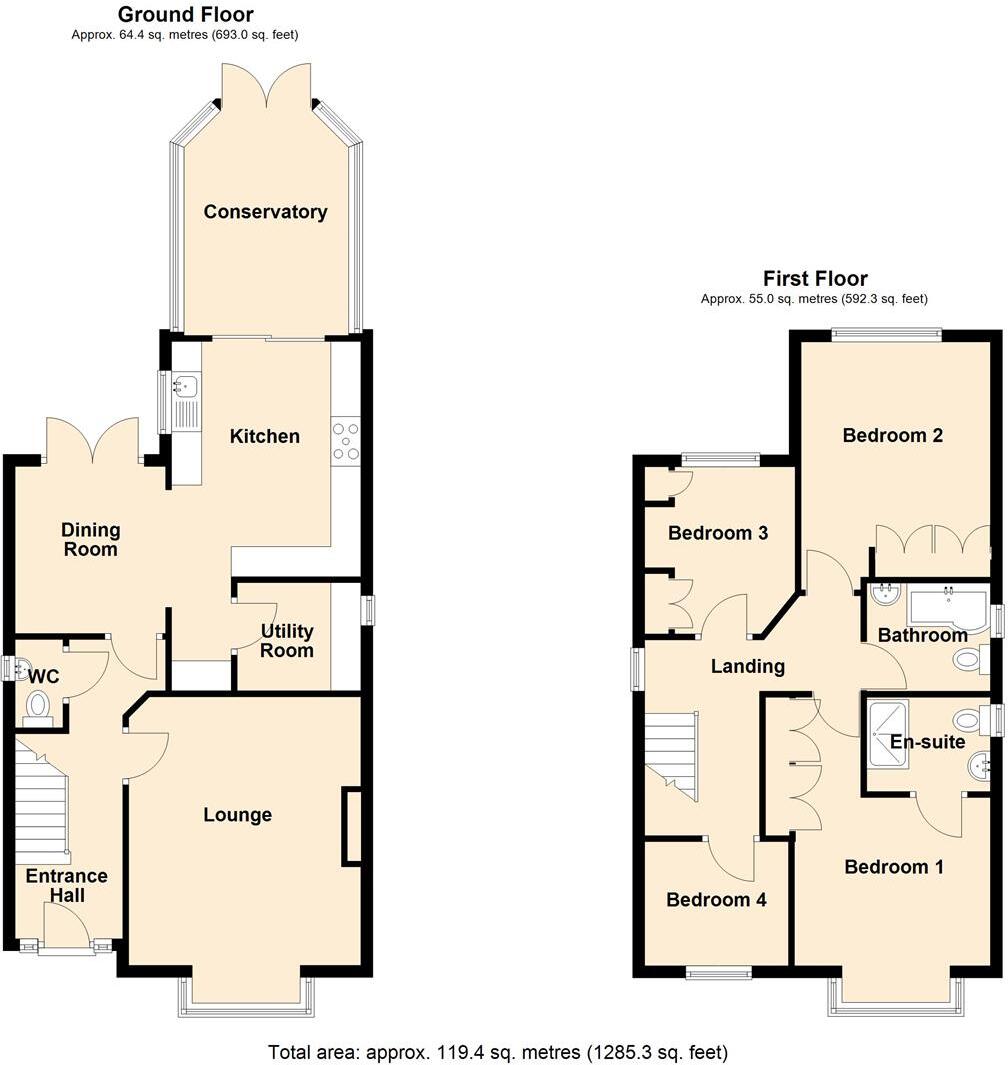 Old Forge Way, Skirlaugh floorplan