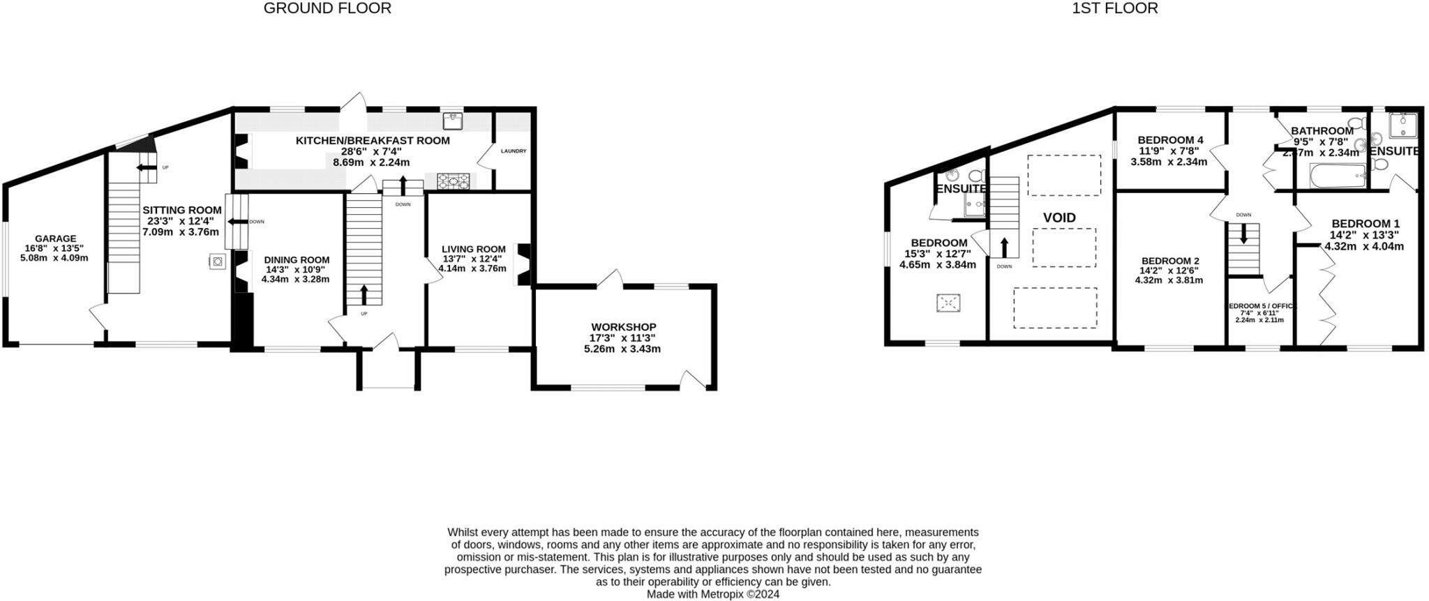 Chittlehampton, Umberleigh, Devon, EX37 floorplan