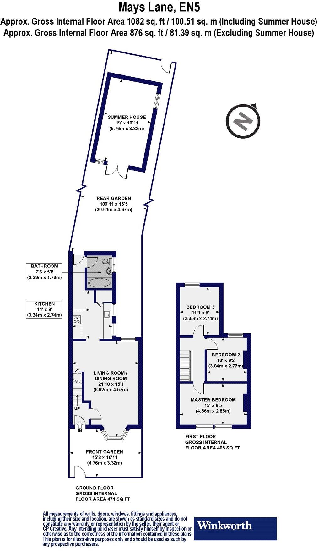 Mays Lane, Barnet, EN5 floorplan
