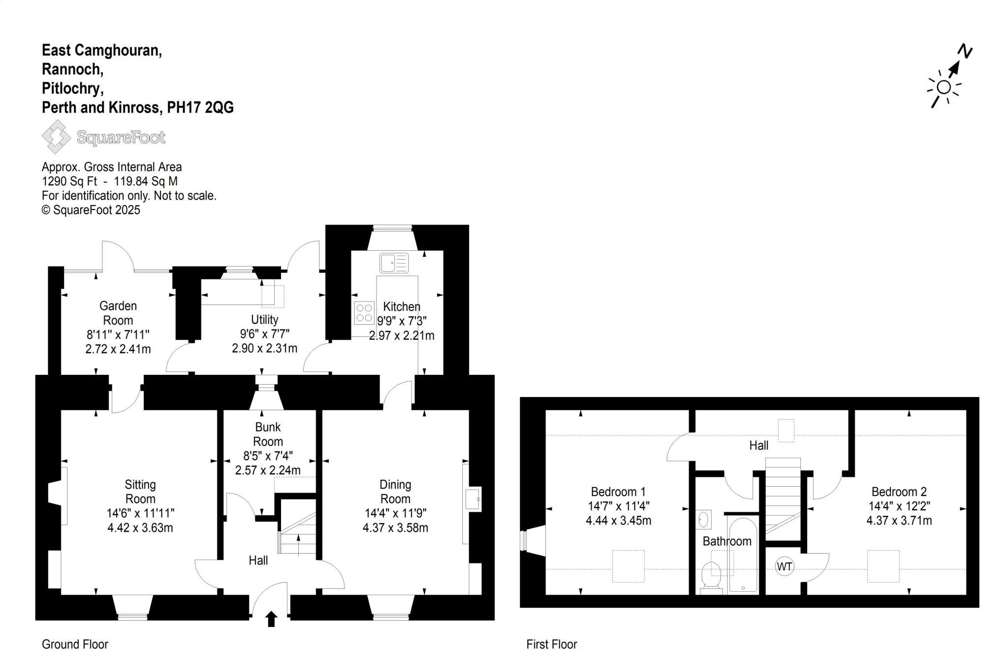 East Camghouran, Rannoch, Pitlochry, Perthshire, PH17 floorplan