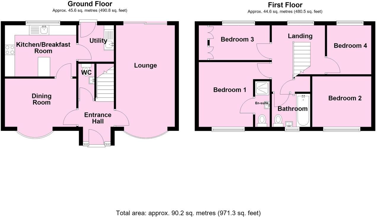 Devitt Way, Broughton Astley, Leicester, LE9 floorplan