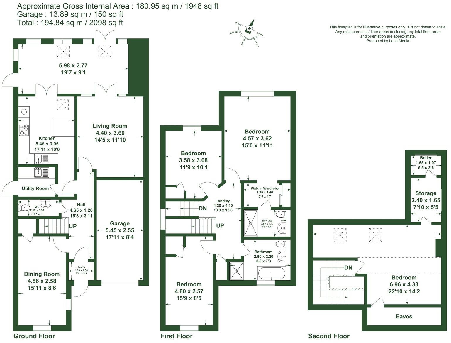 Dimples Court, Dimples Lane, Garstang, Preston floorplan