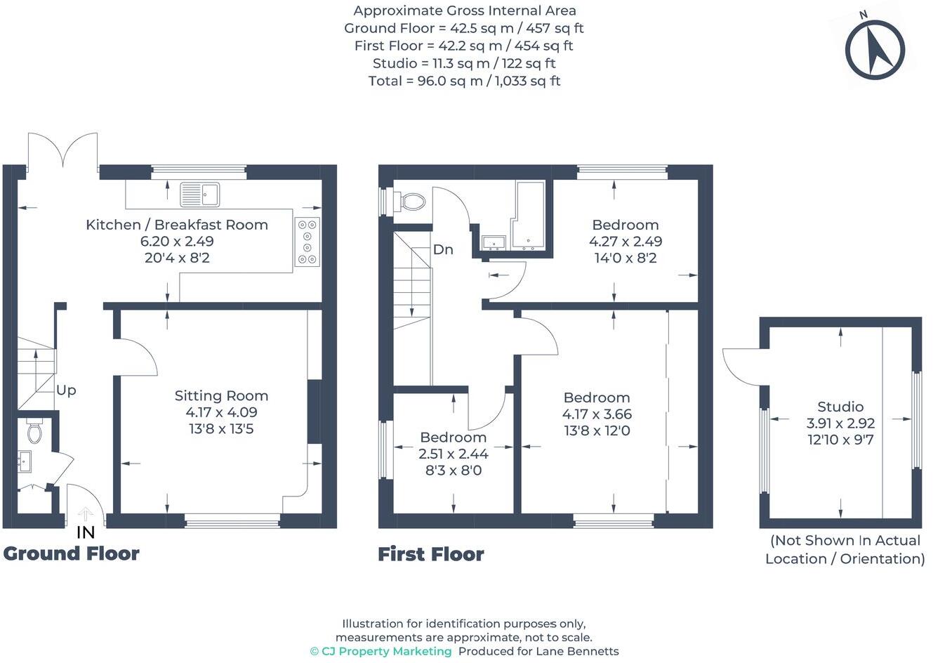 Jackmans Place, Letchworth Garden City, SG6 floorplan