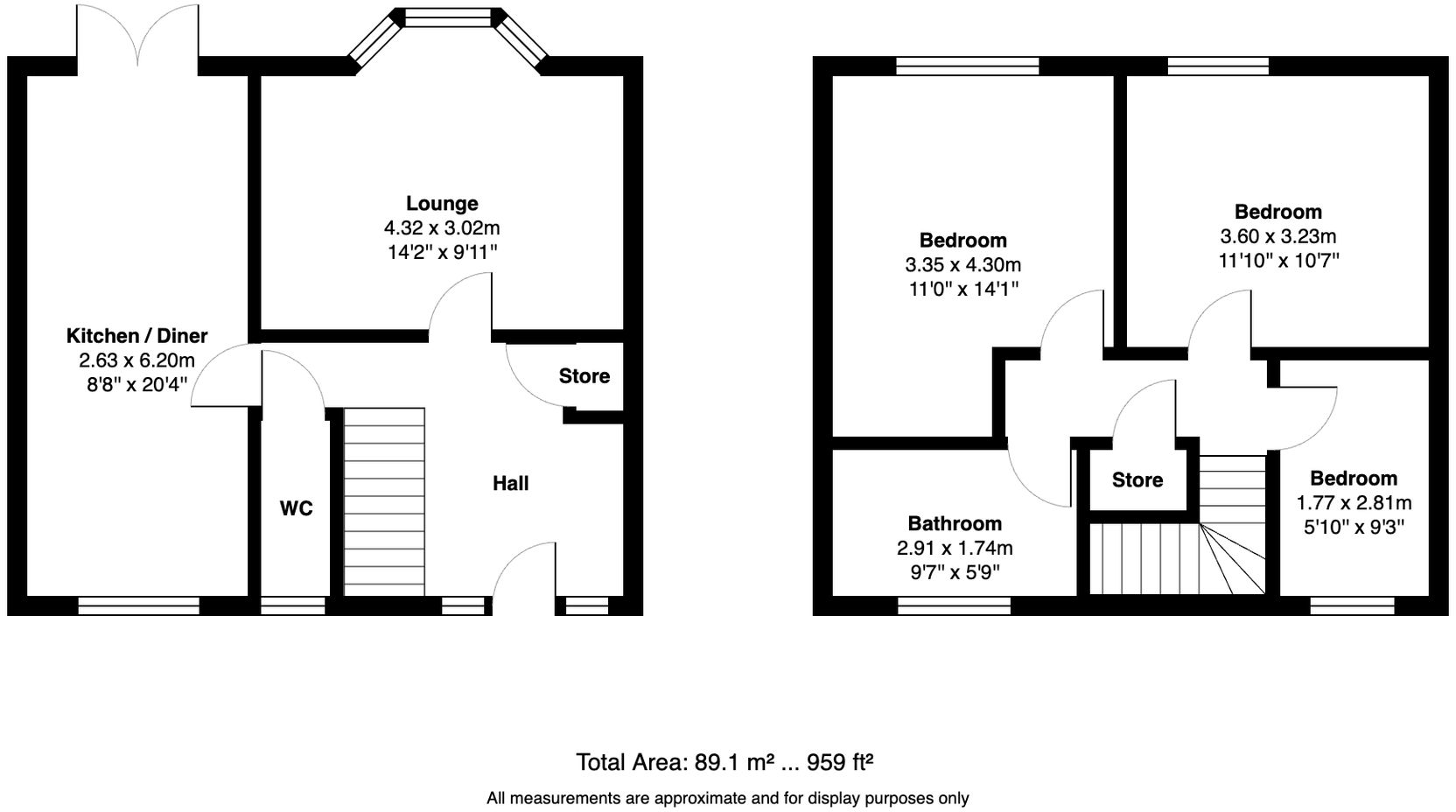 Wheatacre, Skelmersdale, WN8 floorplan