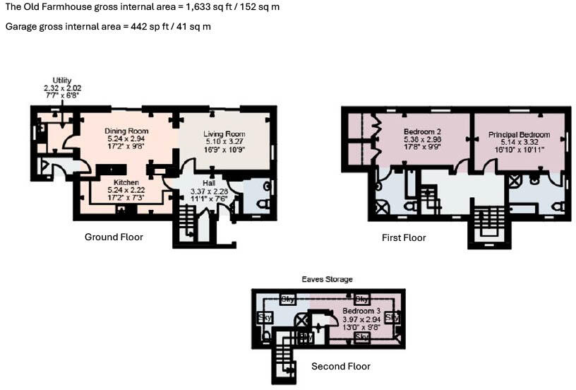 Whole | Whitehouse Farm, Puddington Lane, Puddington, Cheshire, CH64 floorplan