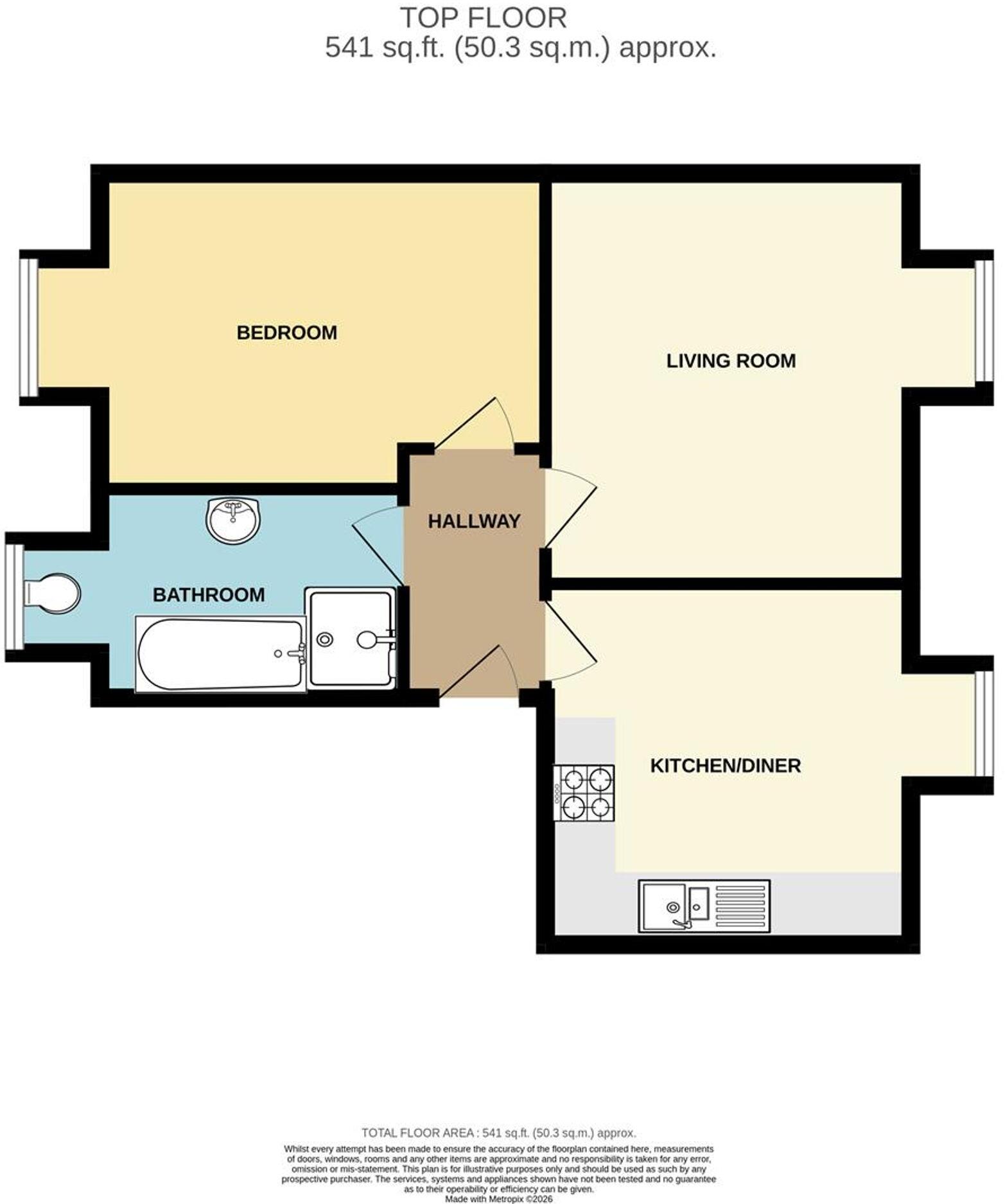 Pentire Avenue, Newquay, TR7 floorplan
