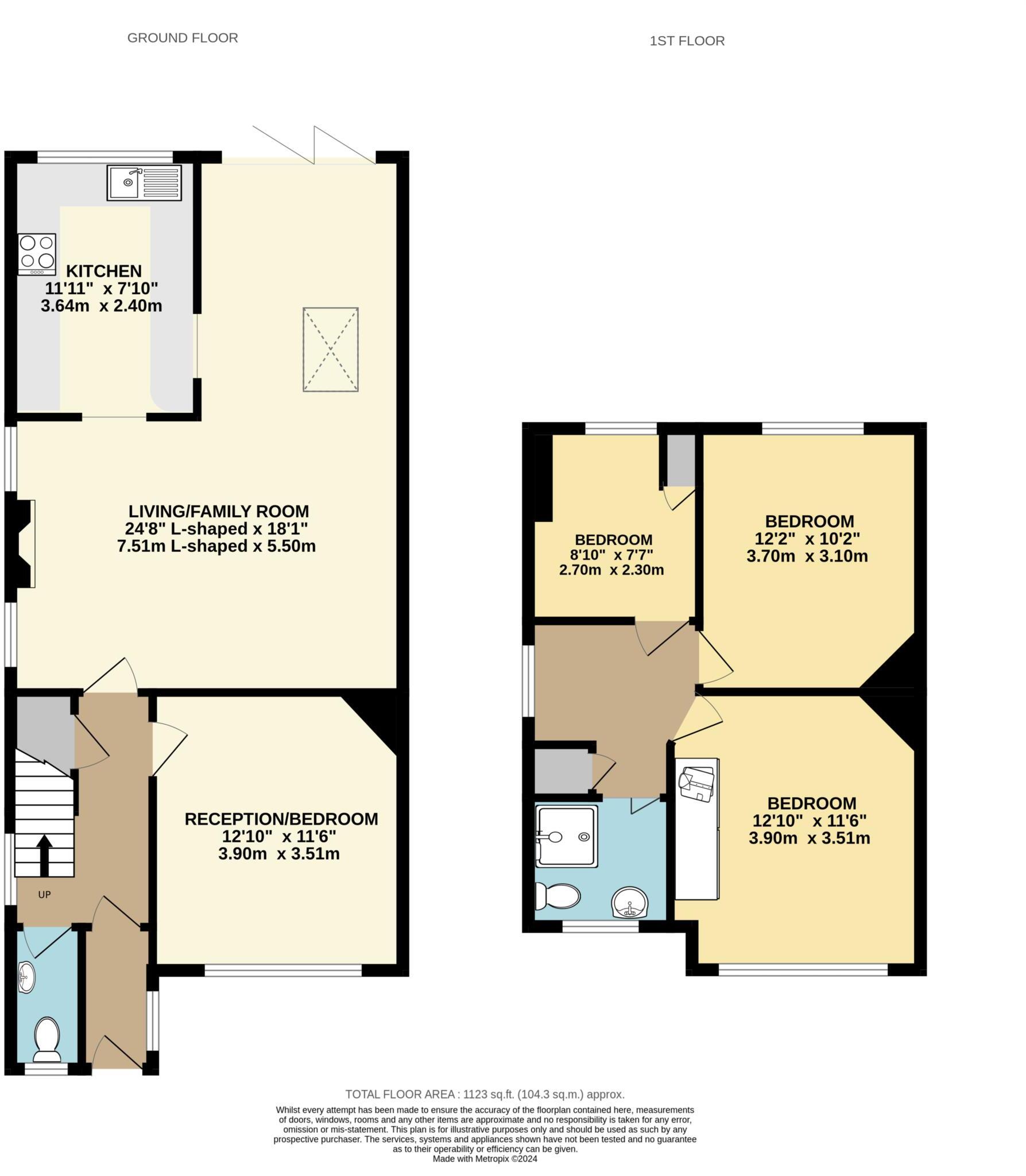 Eton Avenue, New Malden floorplan