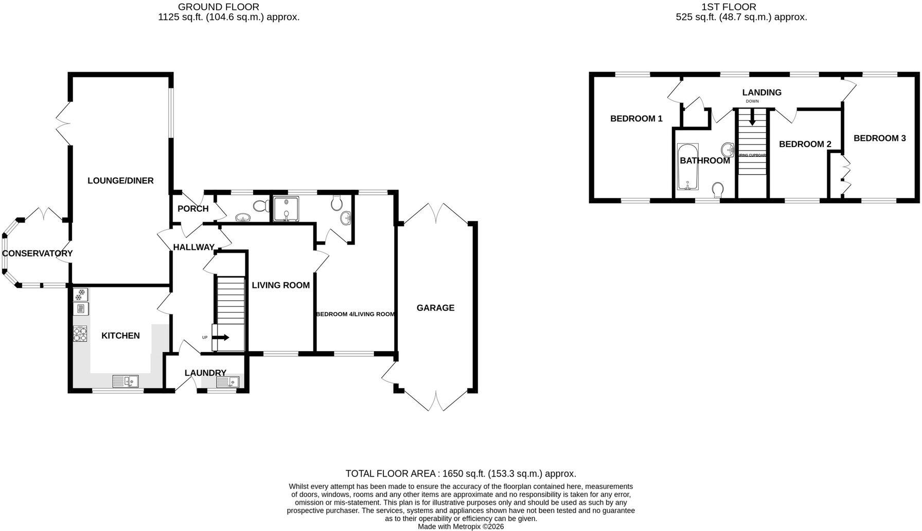 Dove Grove, Egginton, DE65 floorplan