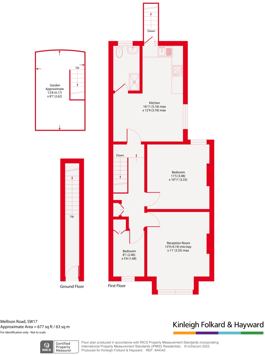 Mellison Road, London, SW17 floorplan
