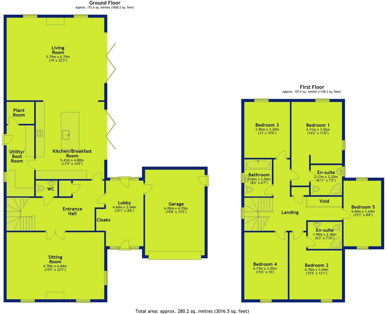Brookfield House, Brook Street, Wymeswold floorplan