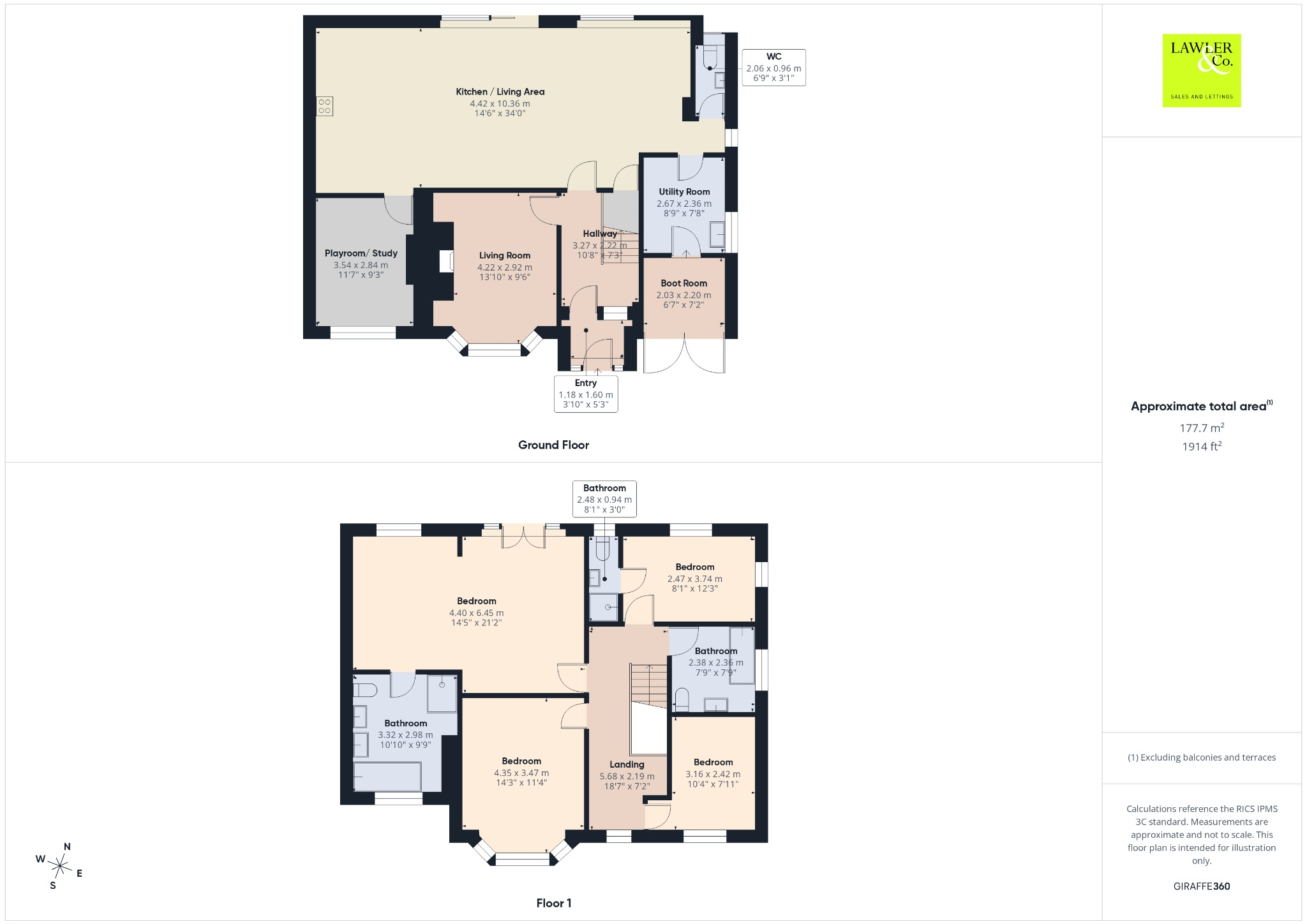 Avondale Avenue, Hazel Grove, Stockport, Cheshire, SK7 4PZ floorplan