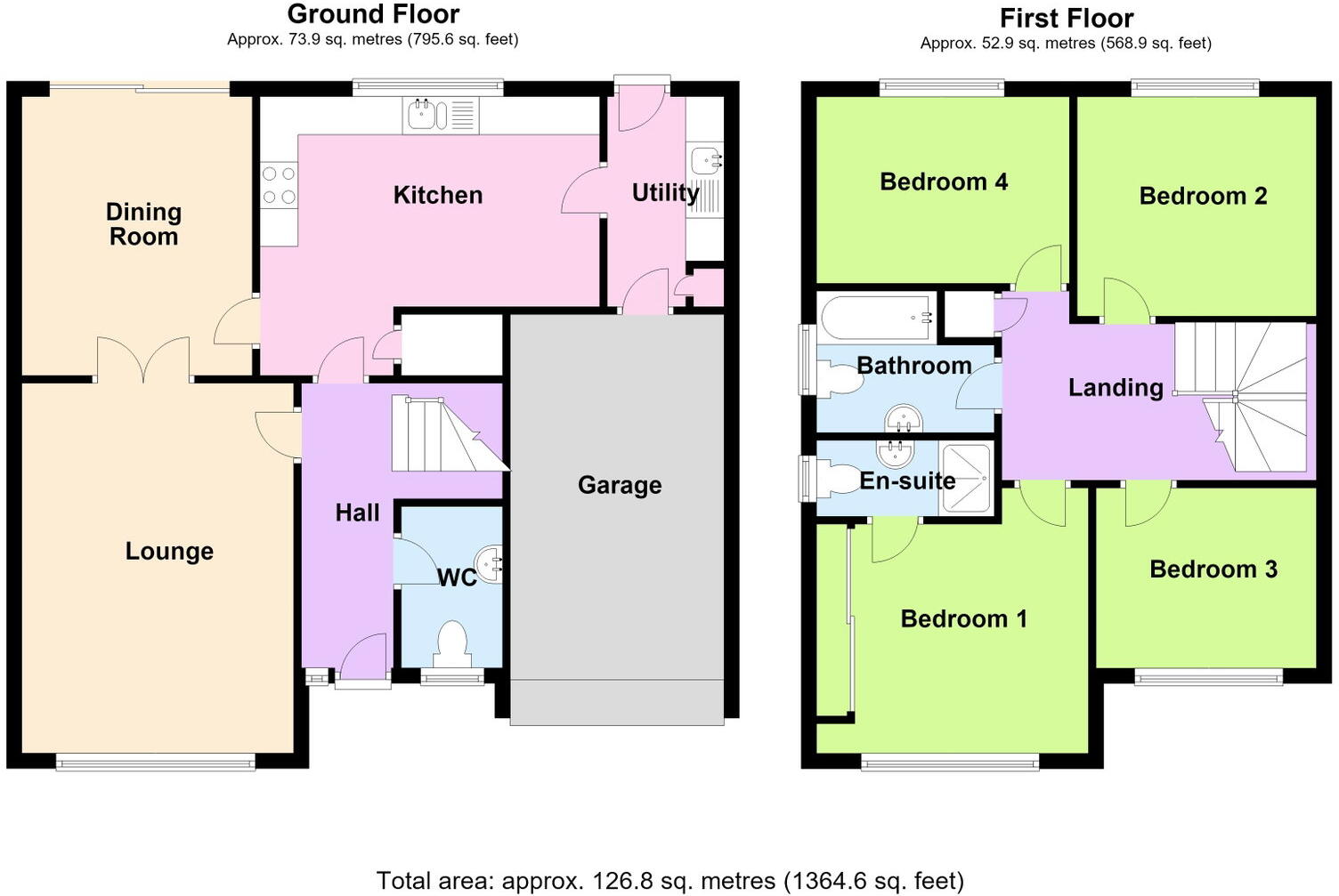 Maesbrook Close, Banks, PR9 8FF floorplan