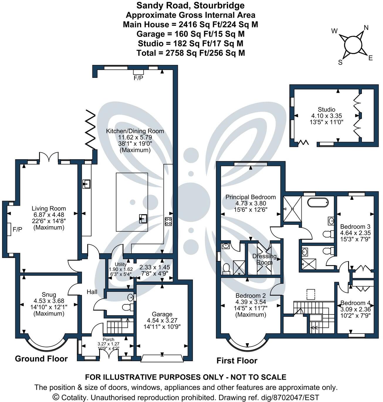 Sandy Road, Stourbridge, DY8 floorplan