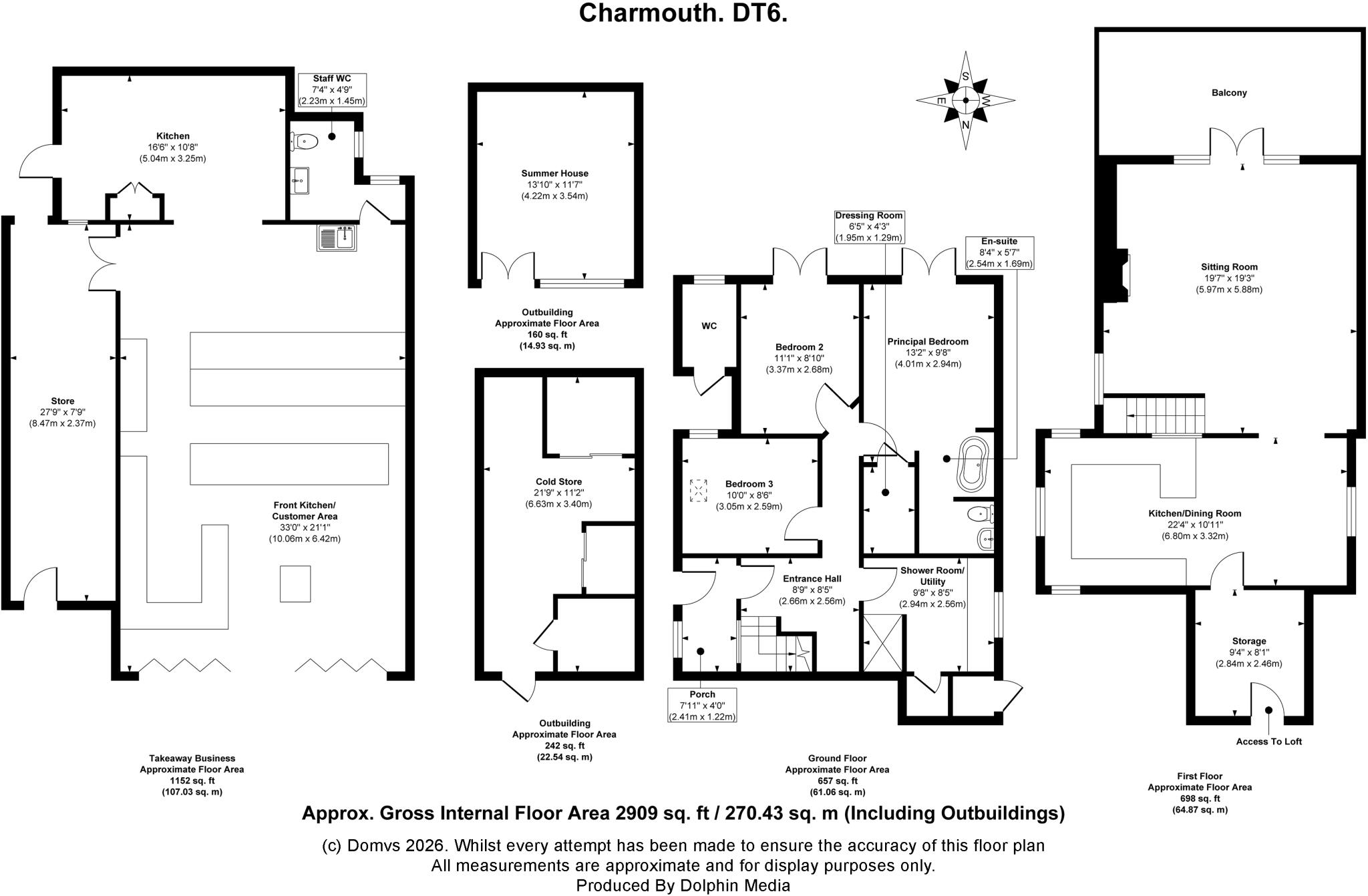 Charmouth, Dorset floorplan