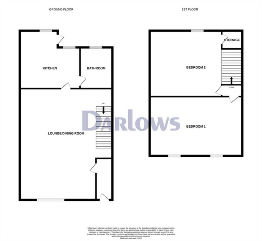 Park View, Tredegar floorplan