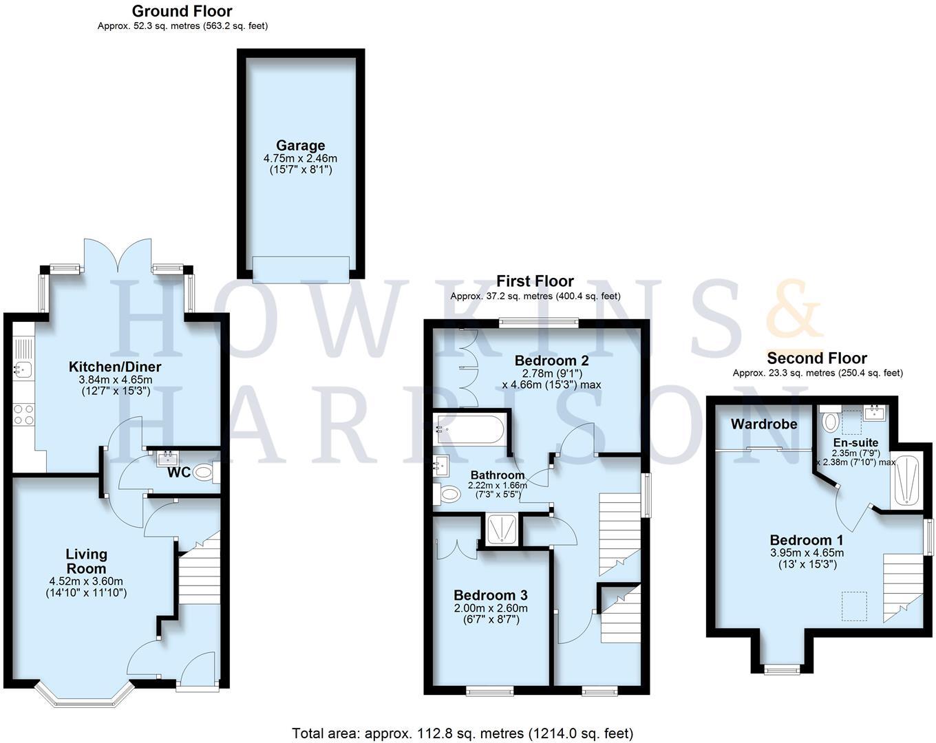 Glade Lane, Ashby-De-La-Zouch, LE65 floorplan