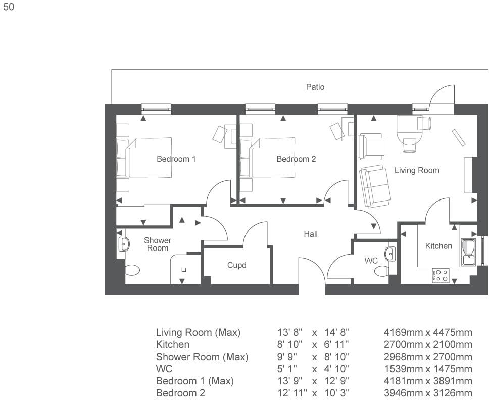 Springfield Close, Stratford-upon-Avon, Warwickshire, CV37 8GA floorplan
