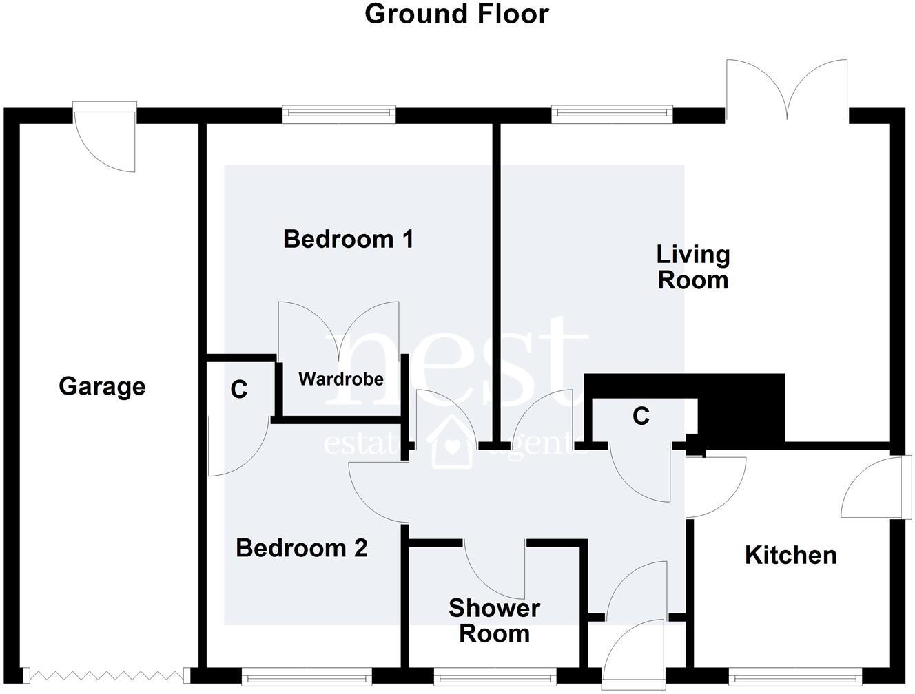 Mennecy Close, Countesthorpe, Leicester floorplan
