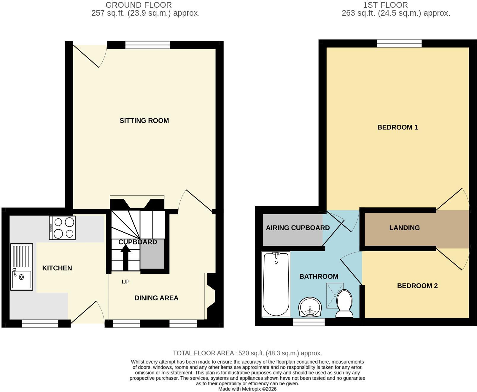 Naishs Street, Frome floorplan