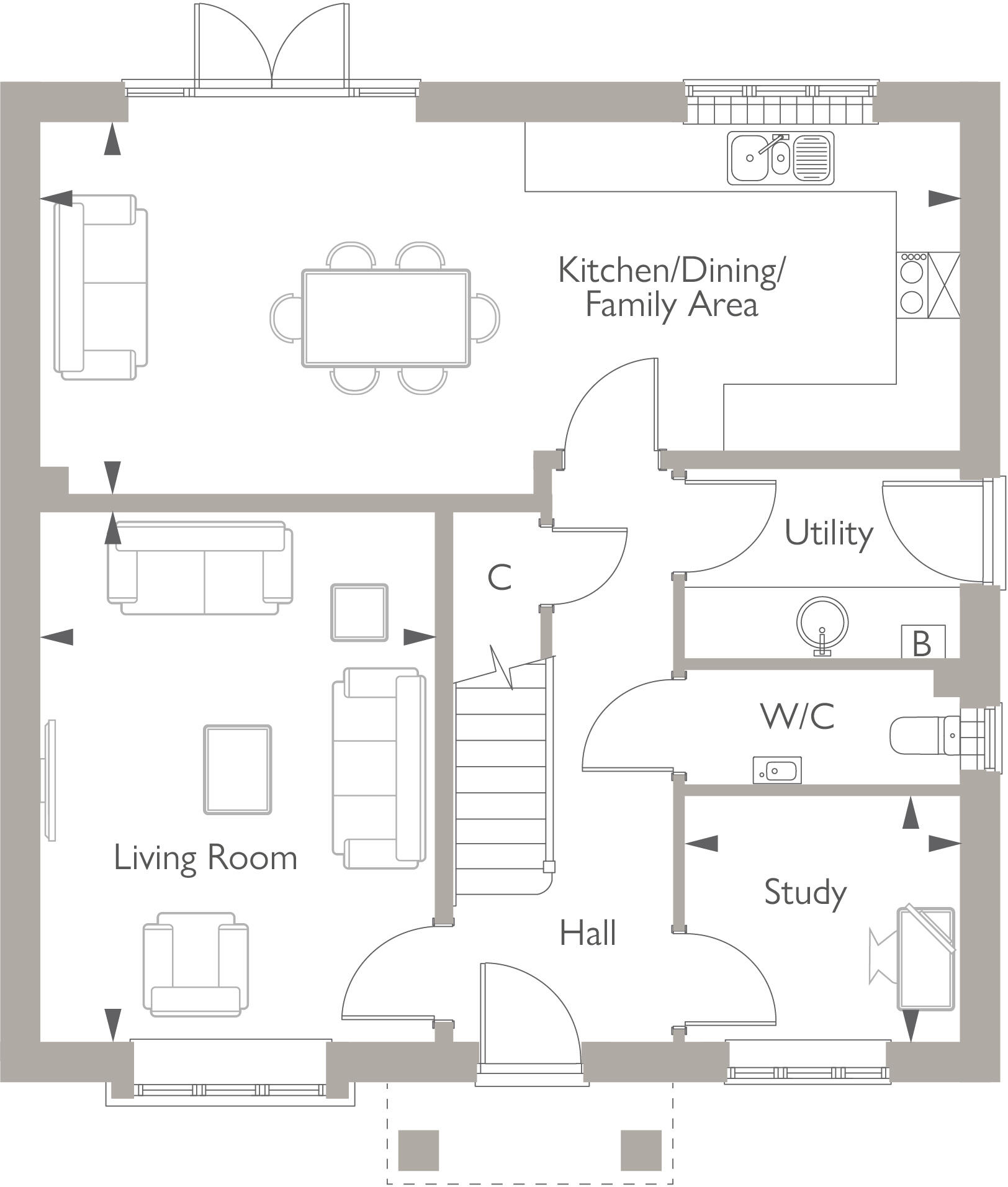 Woodside View, Bishops Green, RG20 floorplan