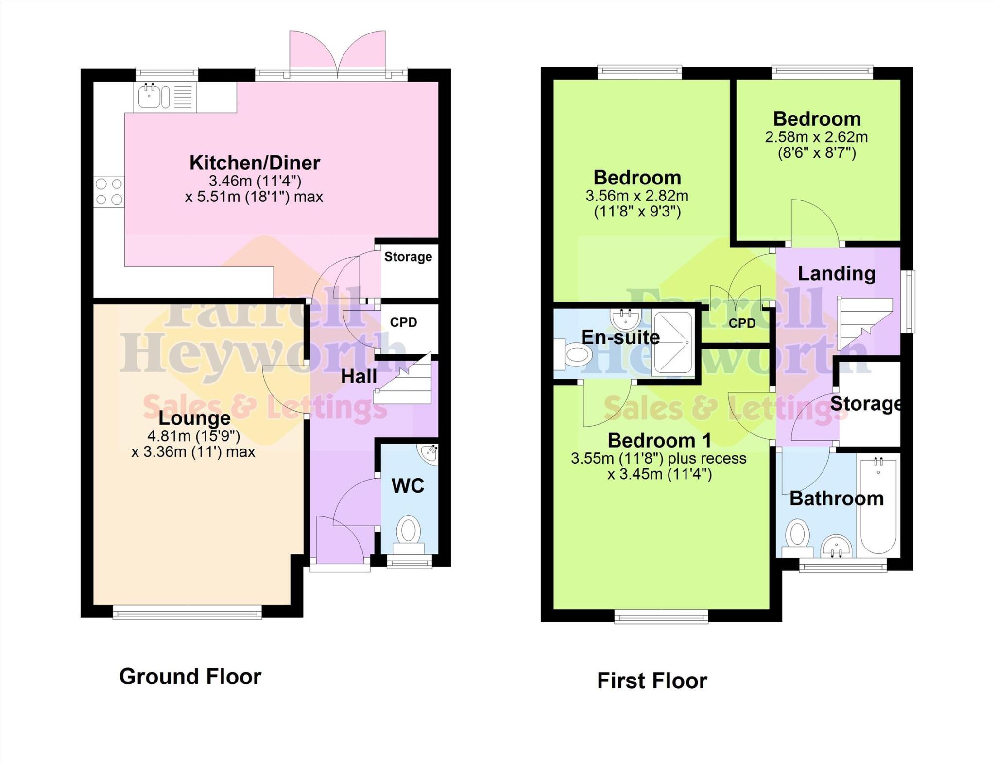 Yew Tree Drive, Poulton Le Fylde floorplan
