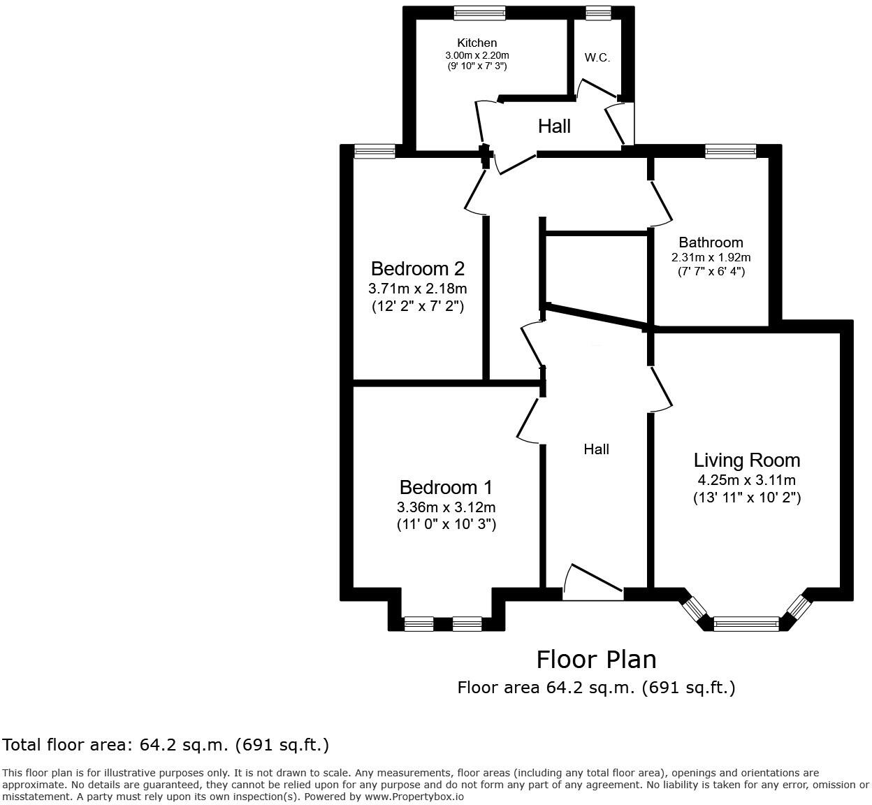 Arbour Street, Southport, PR8 floorplan