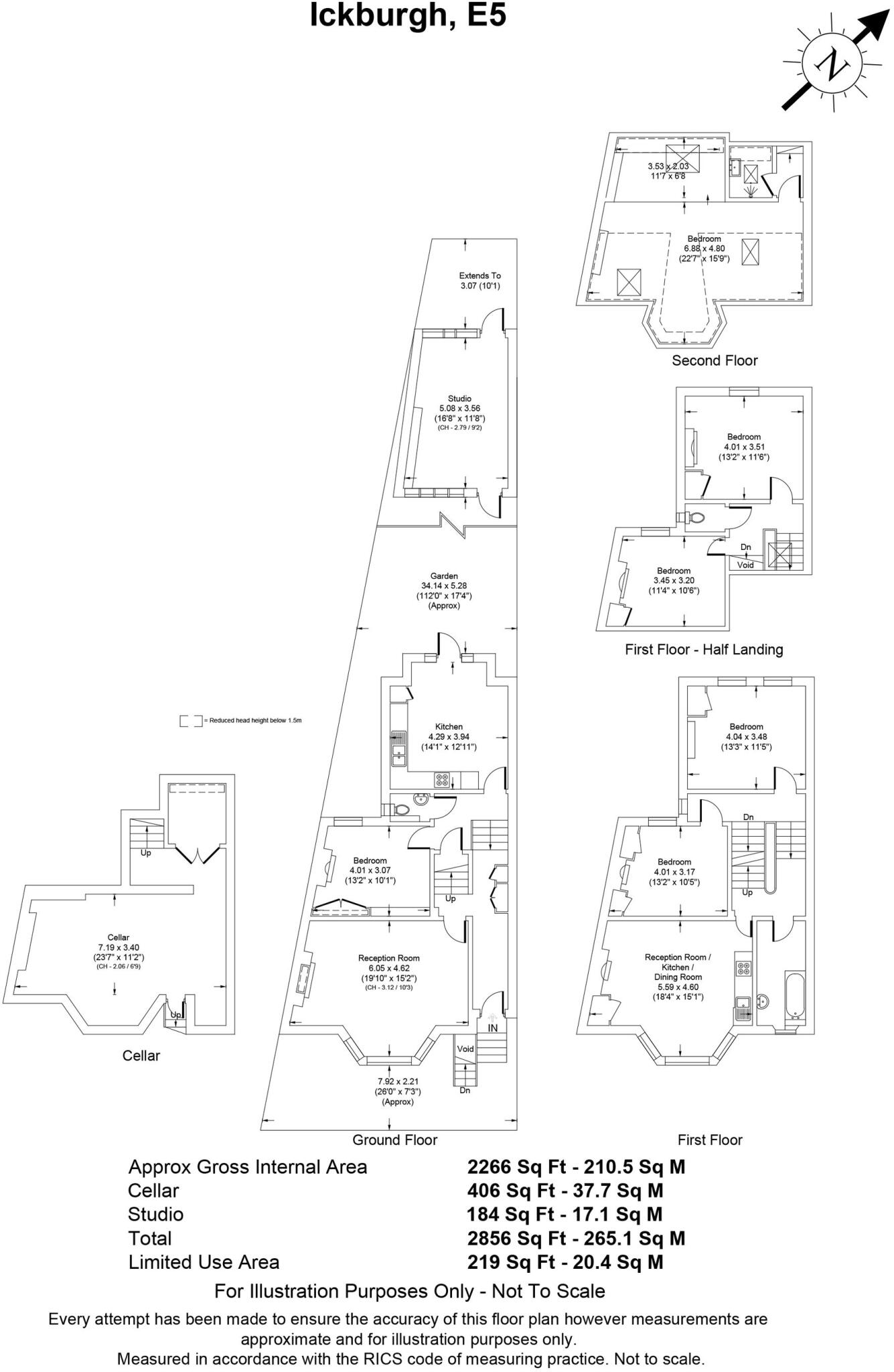 Ickburgh Road, Hackney, E5 floorplan