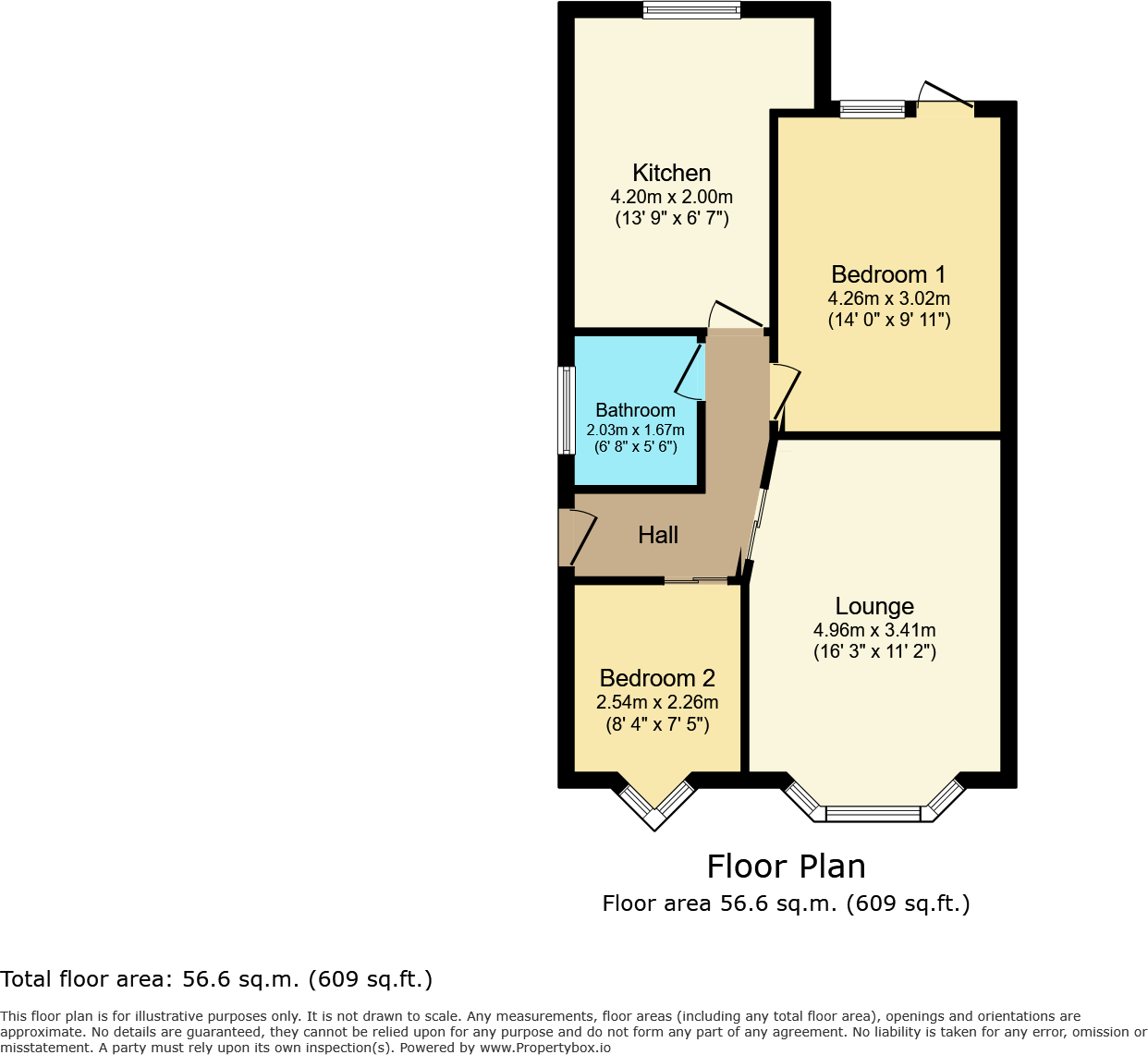 Sandhurst Avenue, Lytham St. Annes, Lancashire, FY8 floorplan
