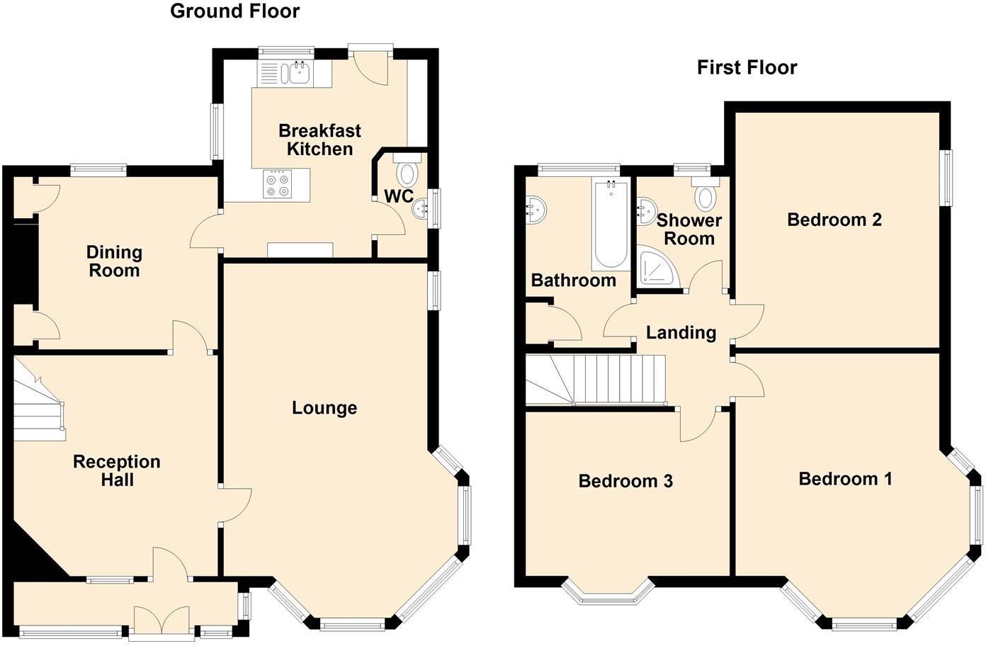 Upper Promenade, Rhos on Sea floorplan