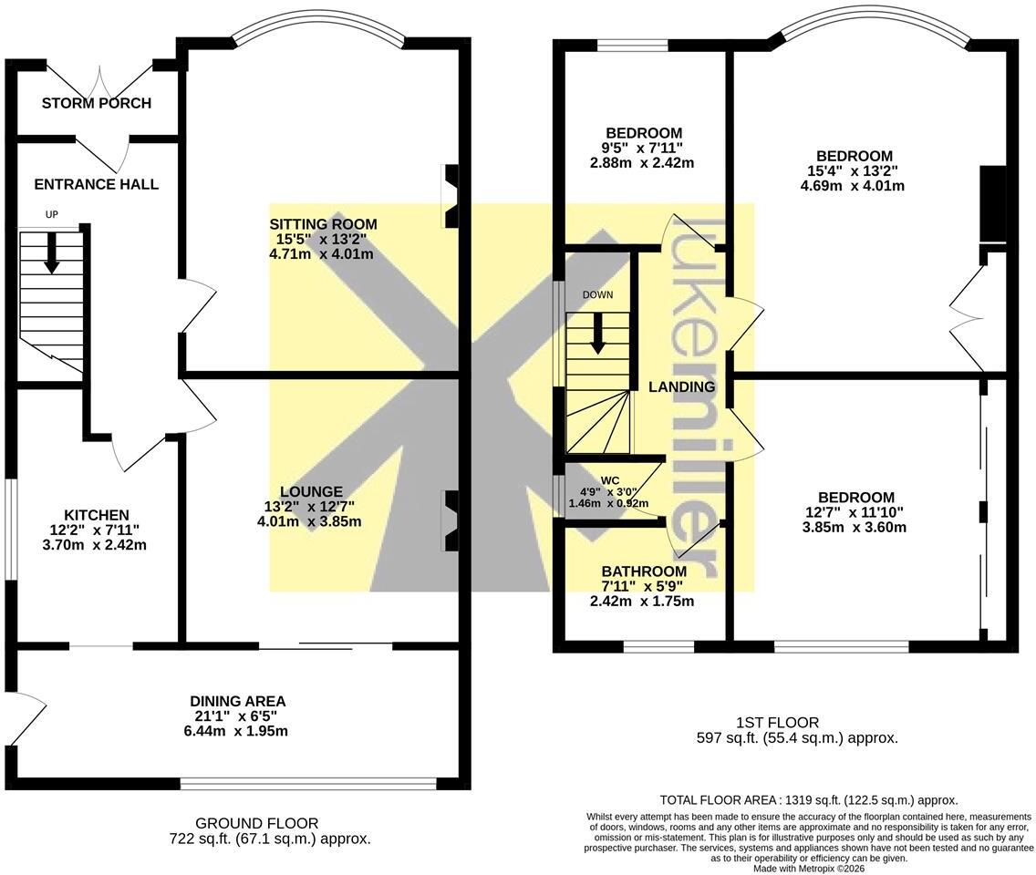 Station Road, Thirsk floorplan