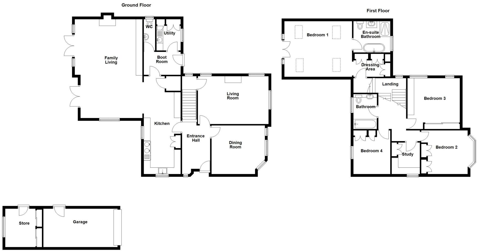 Leicester Road, Ashby-De-La-Zouch, LE65 floorplan