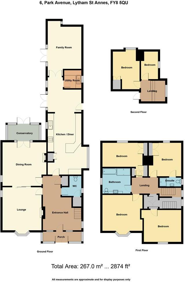 Park Avenue, Lytham floorplan